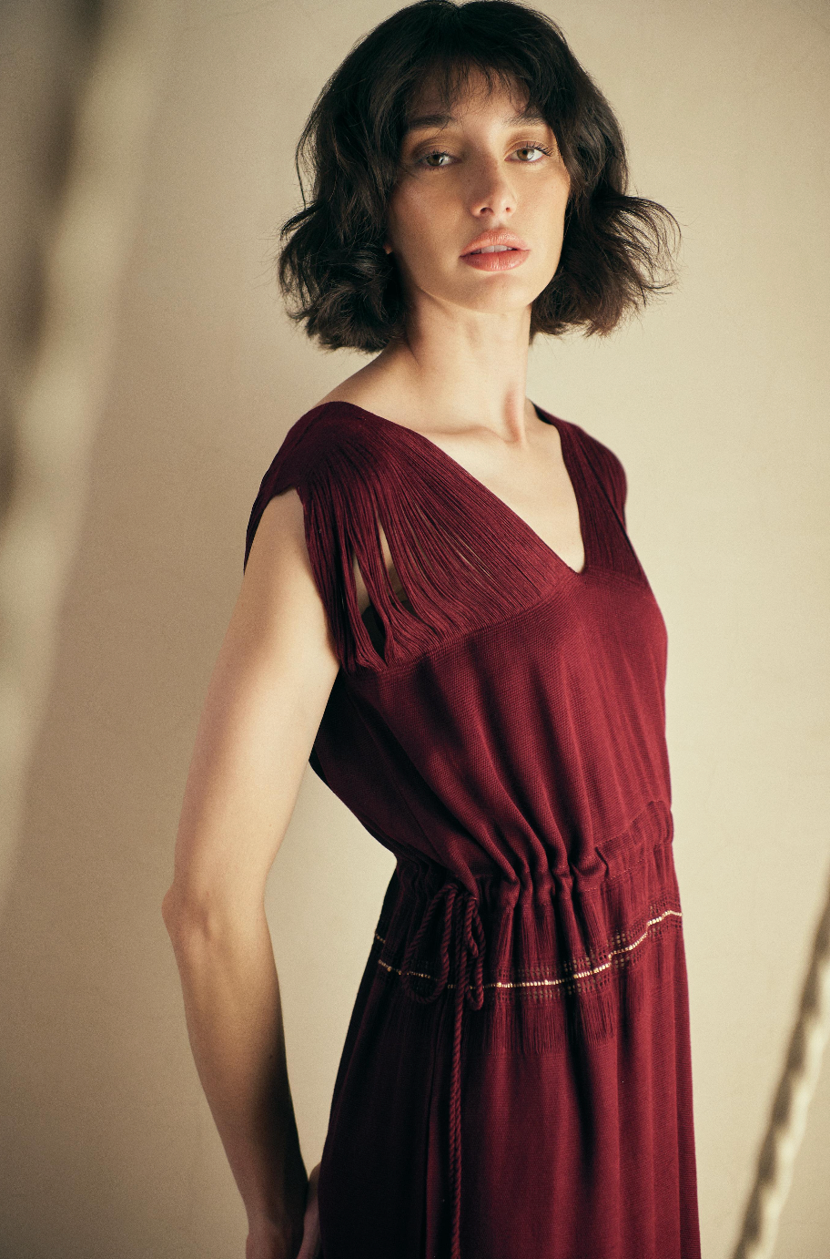 Montsera | Caribe Maxi Dress Burgundy