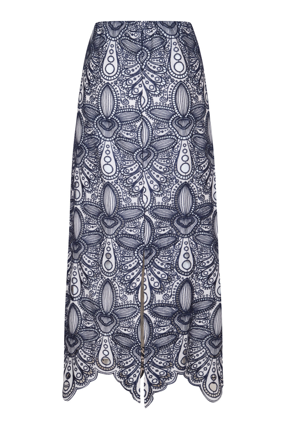 Marsella Skirt Ivory Navy