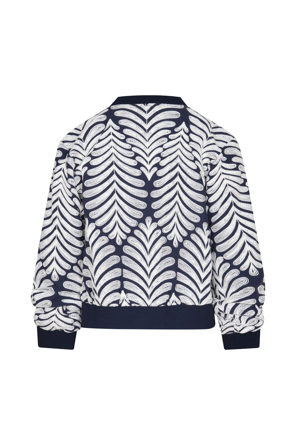 Galeria Jacket Ivory Navy
