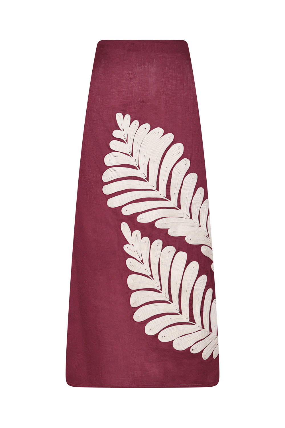 Marbella Skirt Maroon