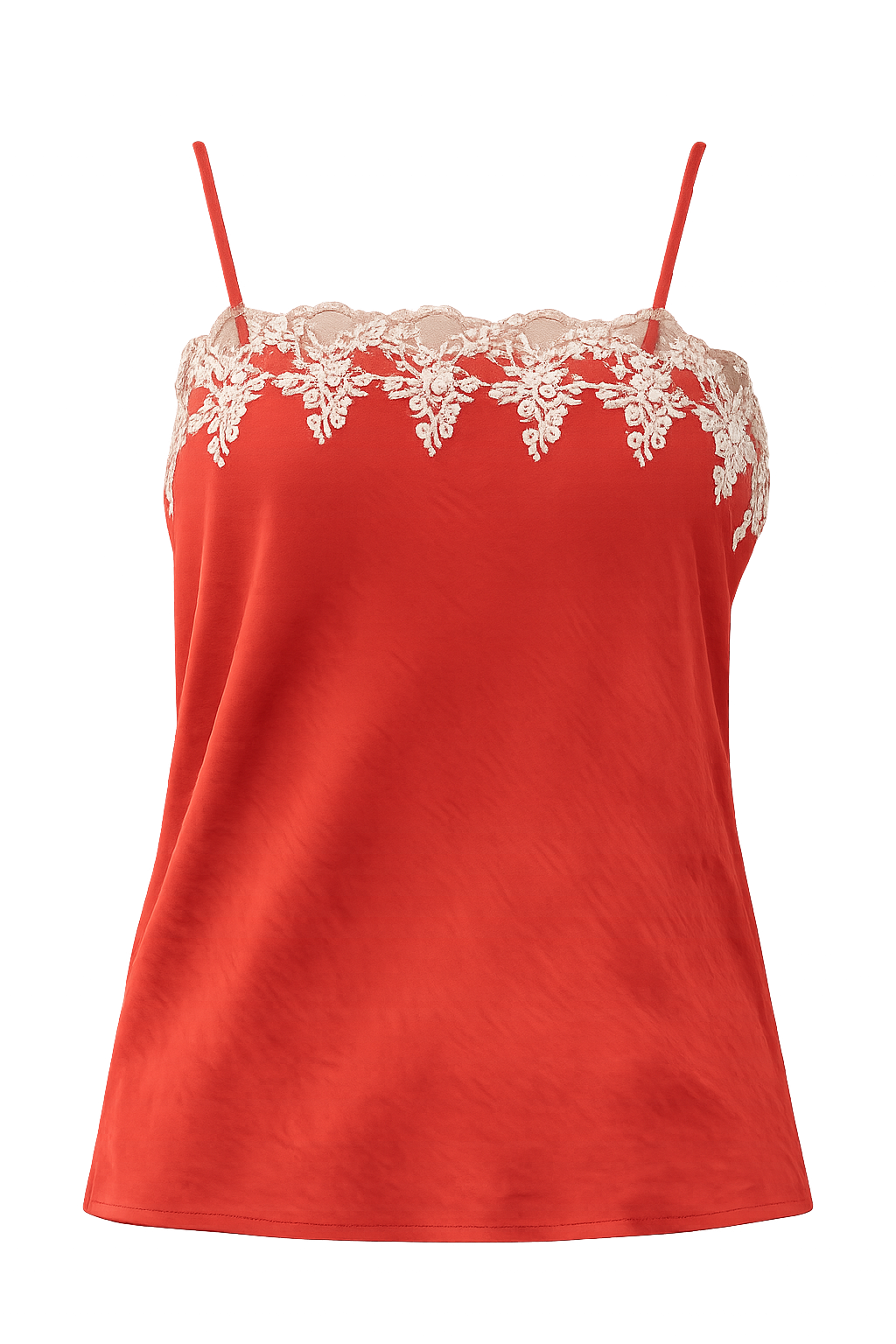 Top Leah color ladrillo – vista frontal de producto