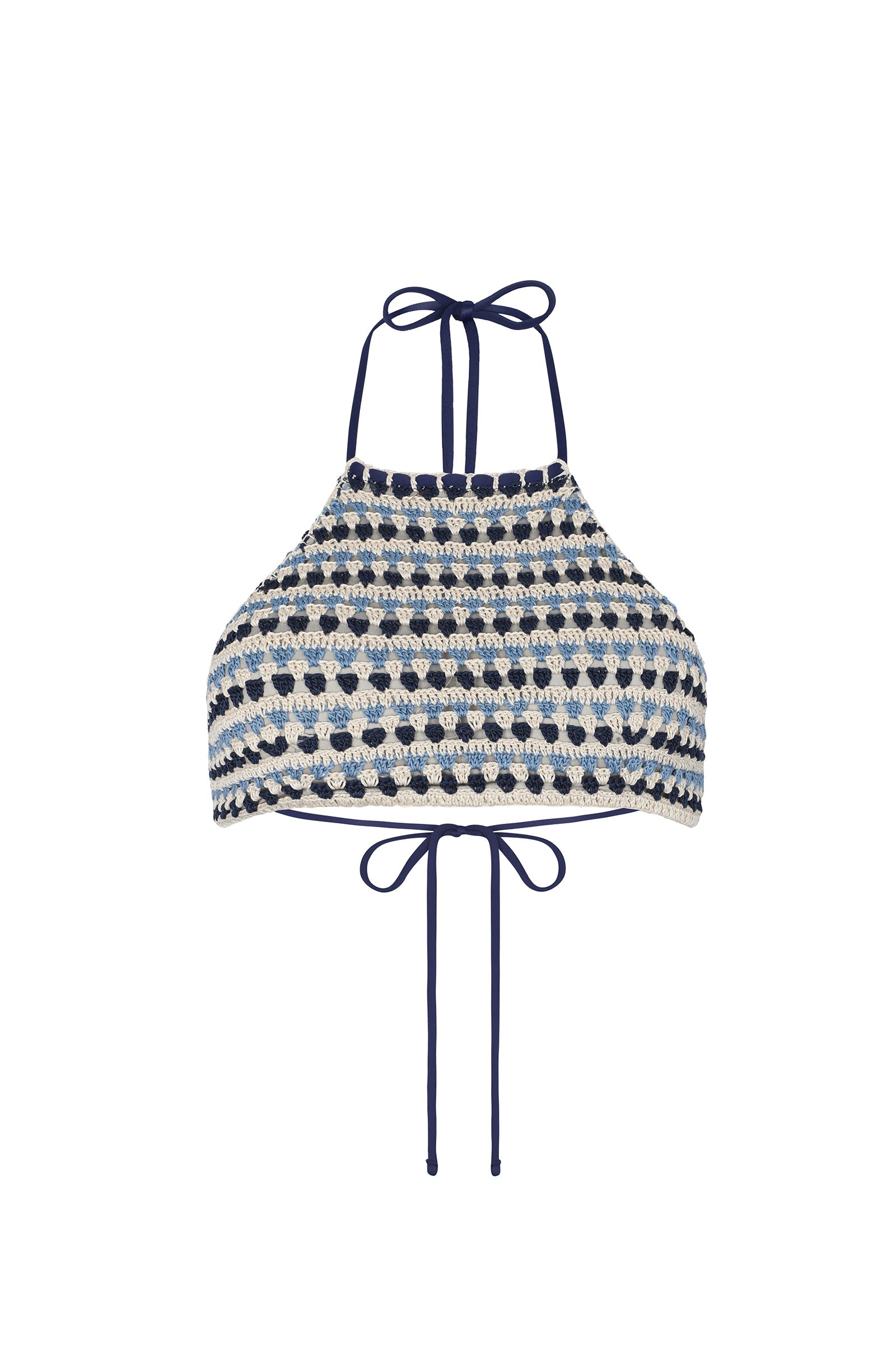 Ginni Top Print Azul