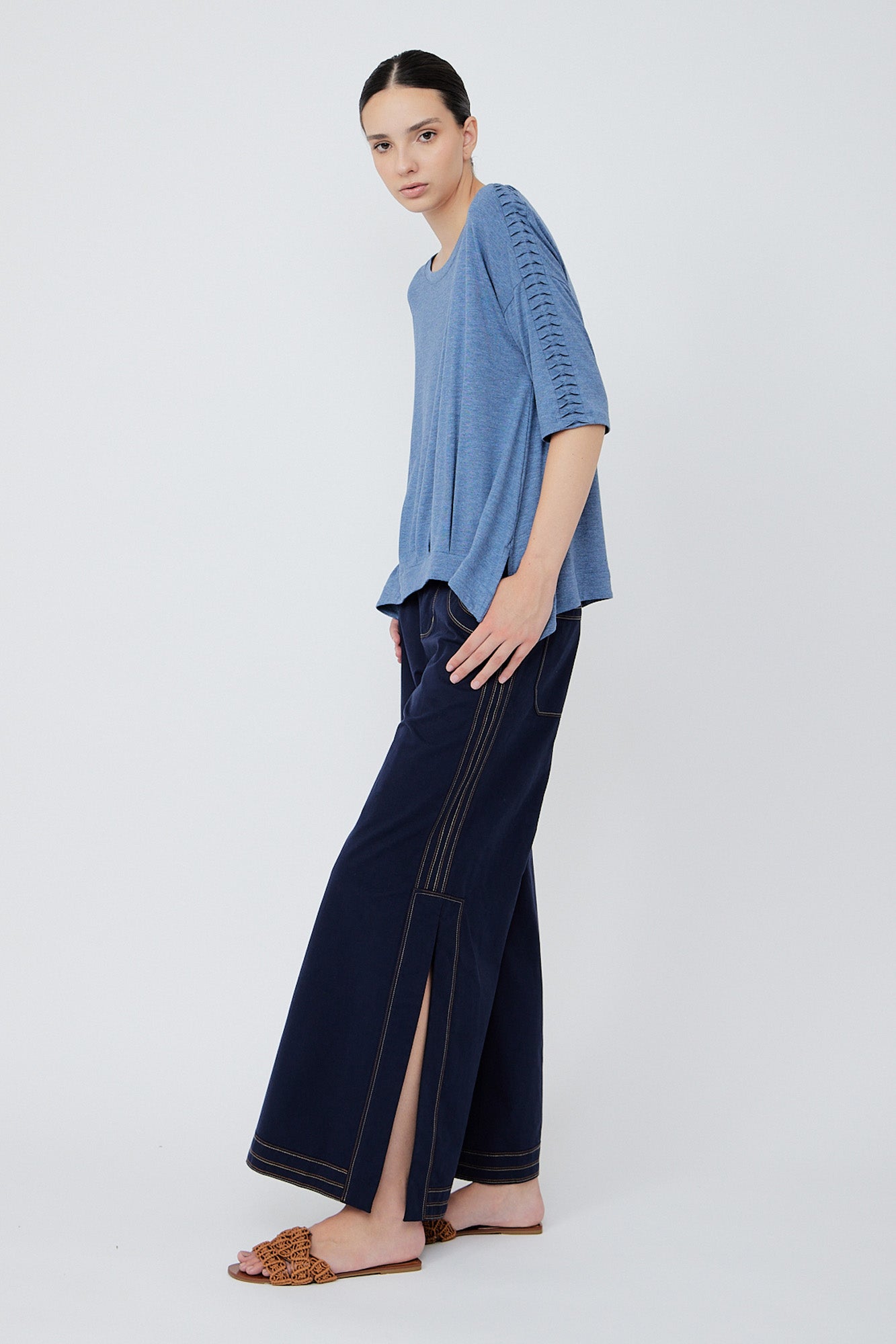 Vada Top | Blue