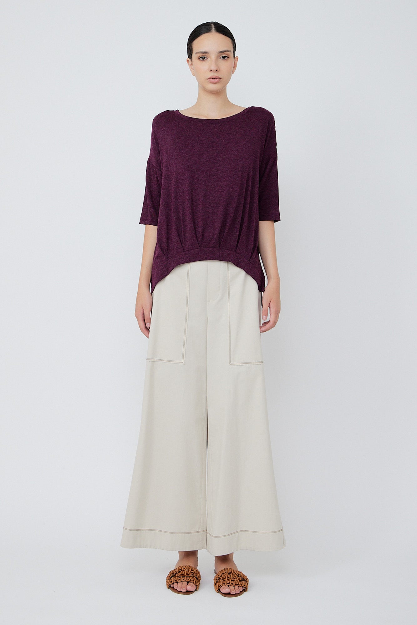 Vada Top | Cherry