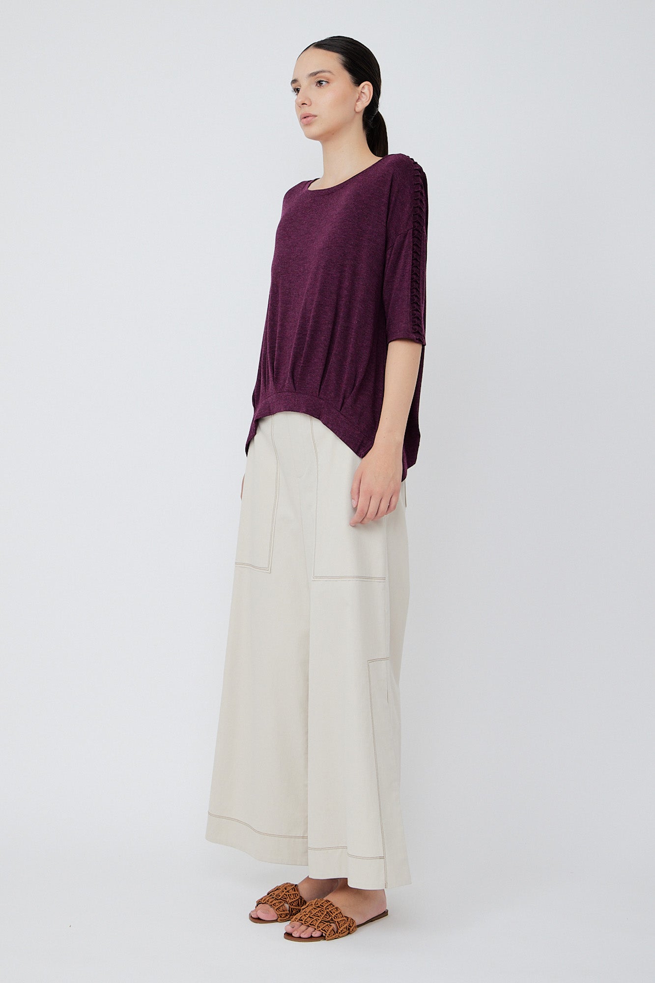 Vada Top | Cherry