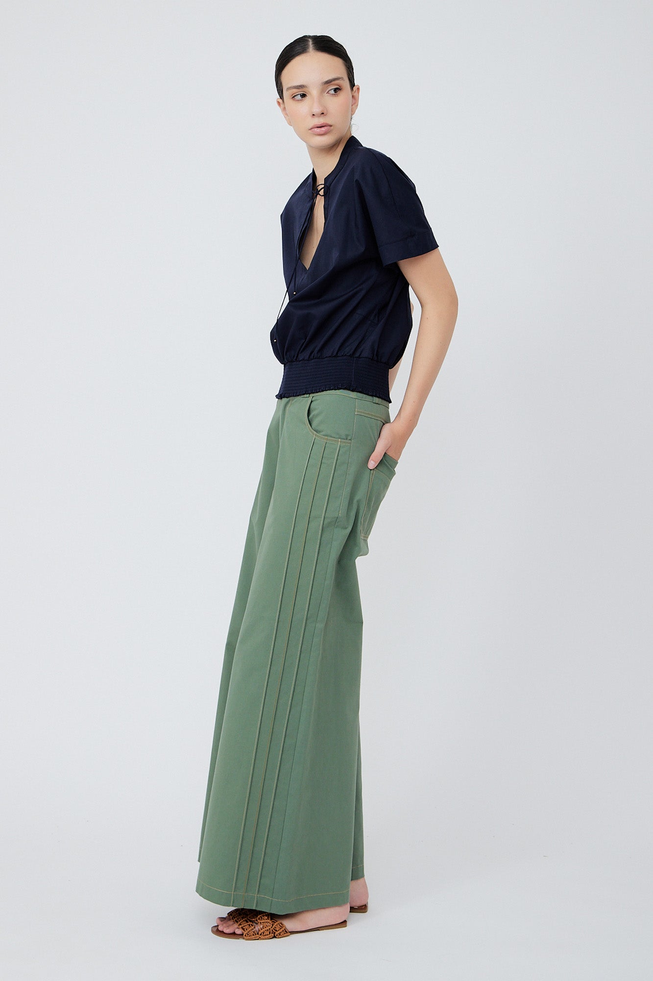 Sunny Pant | Military Green