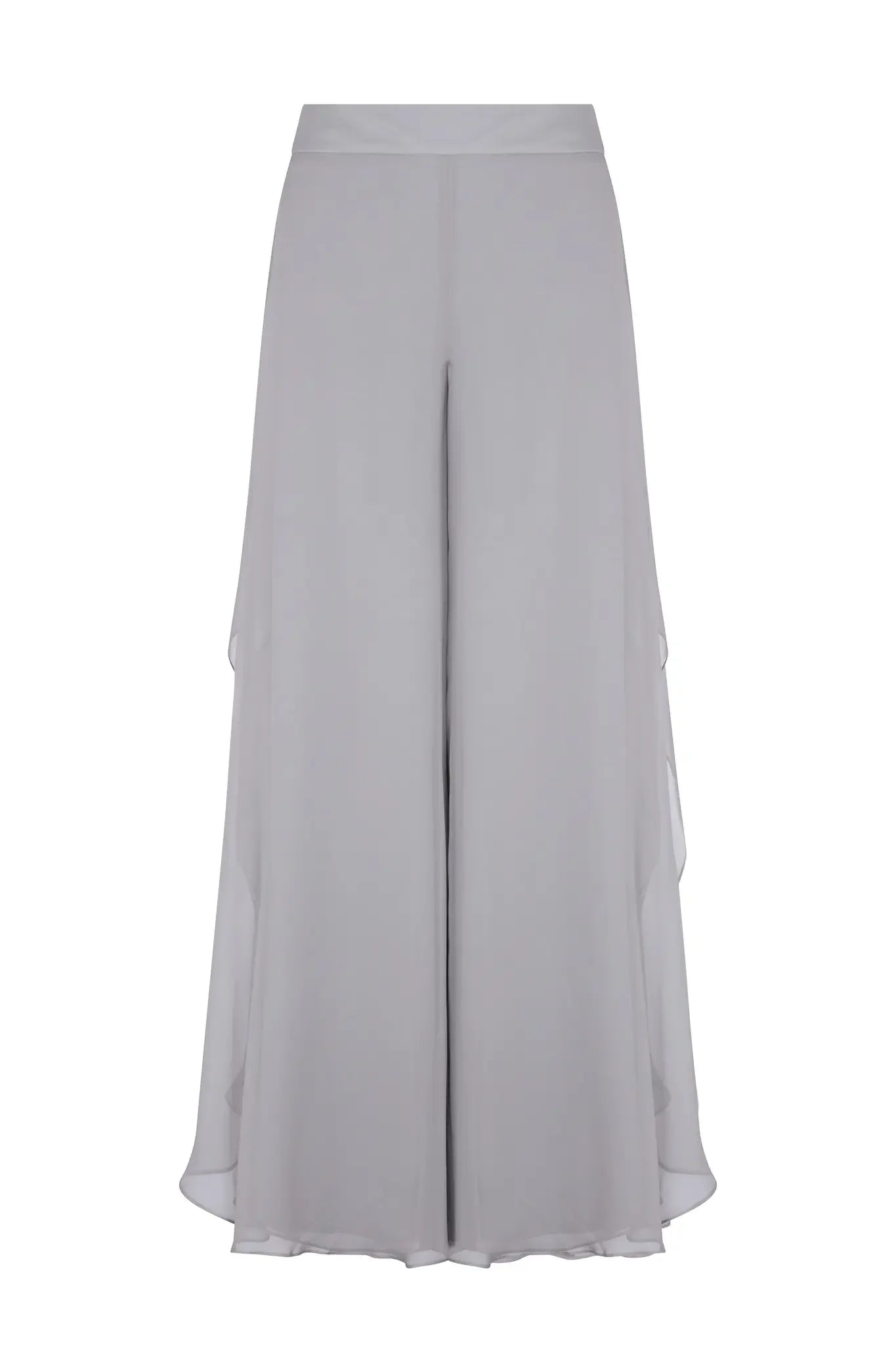 Africa Silk Overlay Pant | Silver