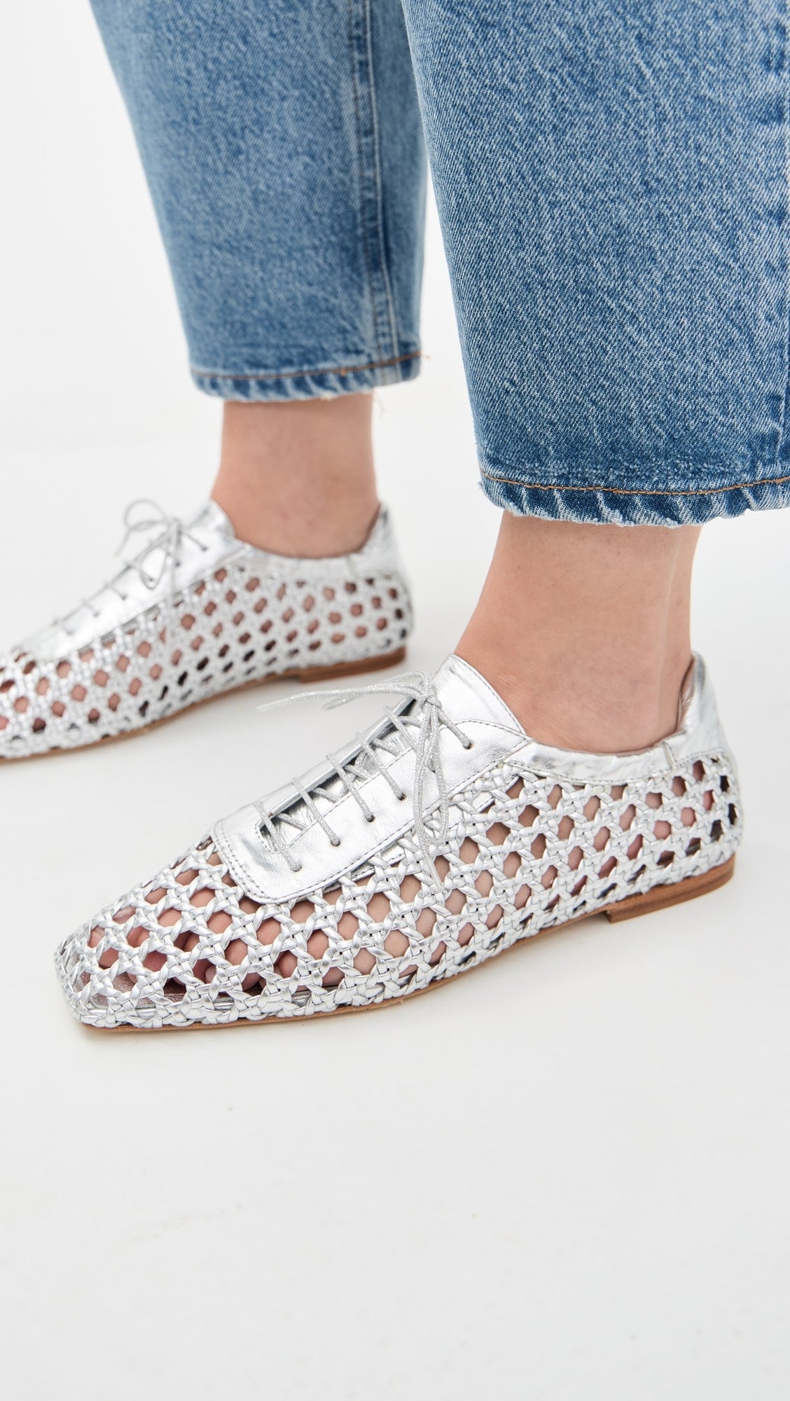 Andrea Gomez Antonia Lace Up Flats