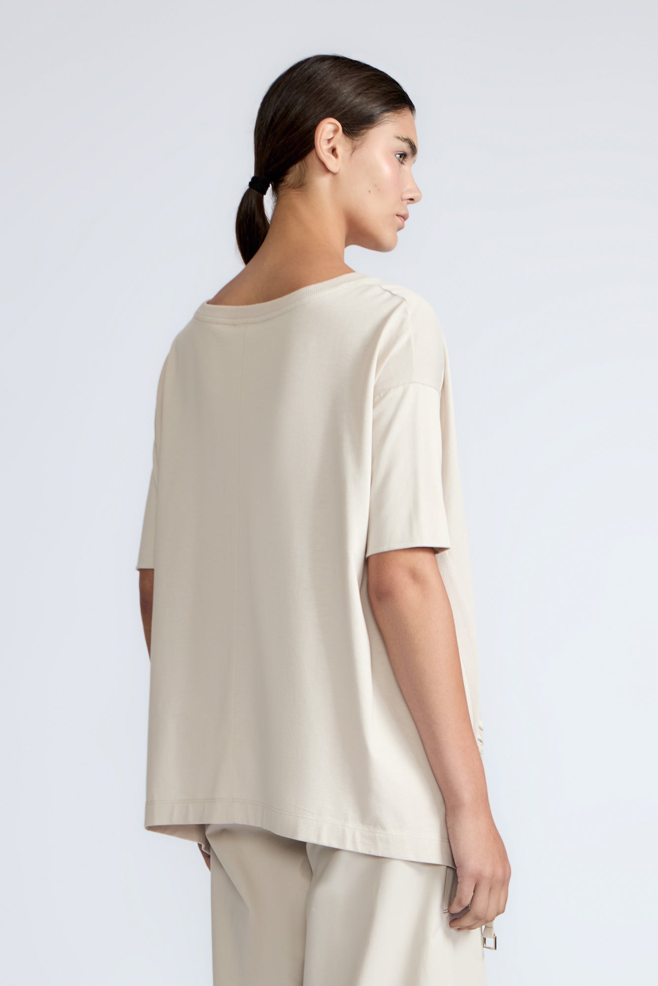 Amaya Asymmetric Cotton Top | Pristine