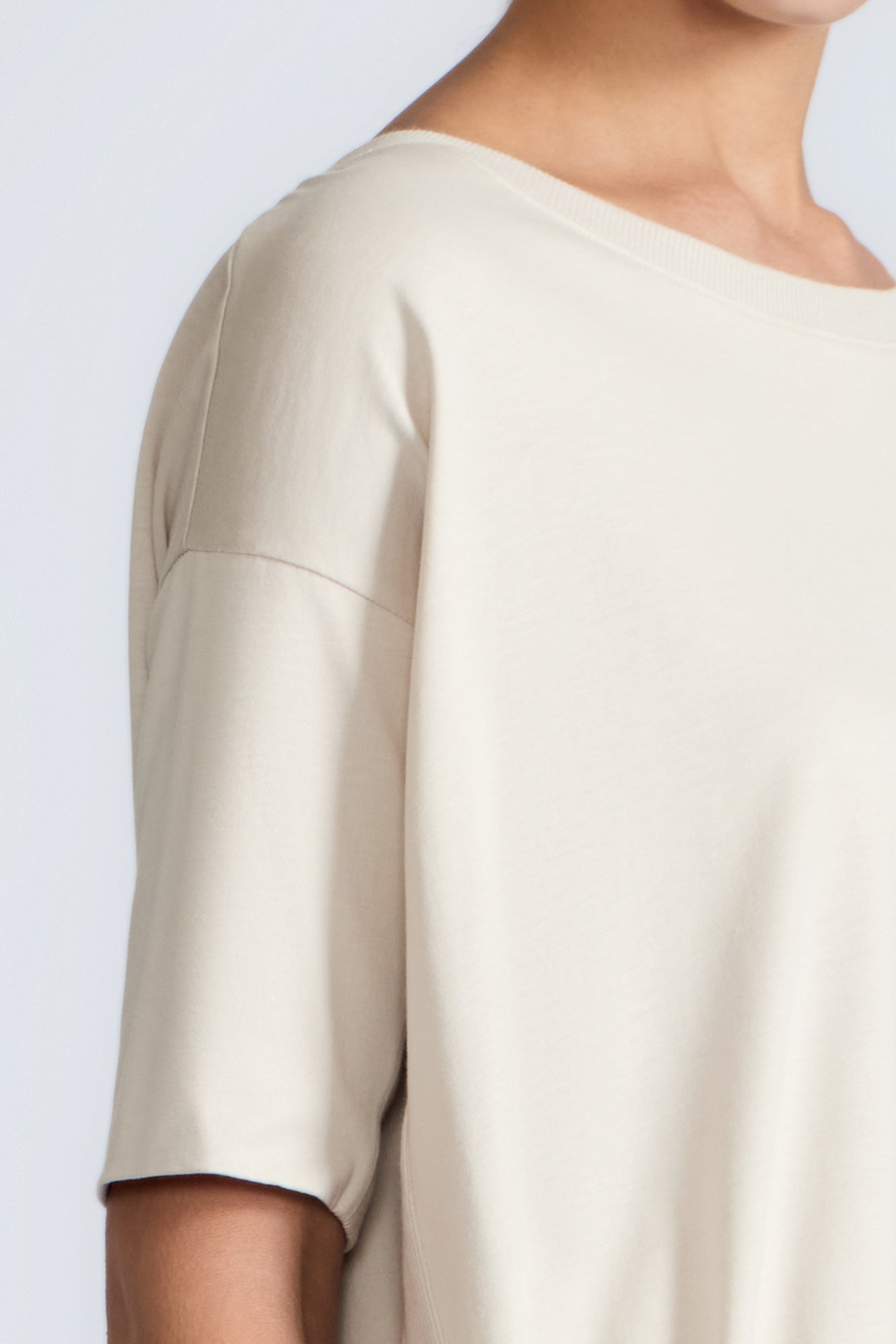 Amaya Asymmetric Cotton Top | Pristine