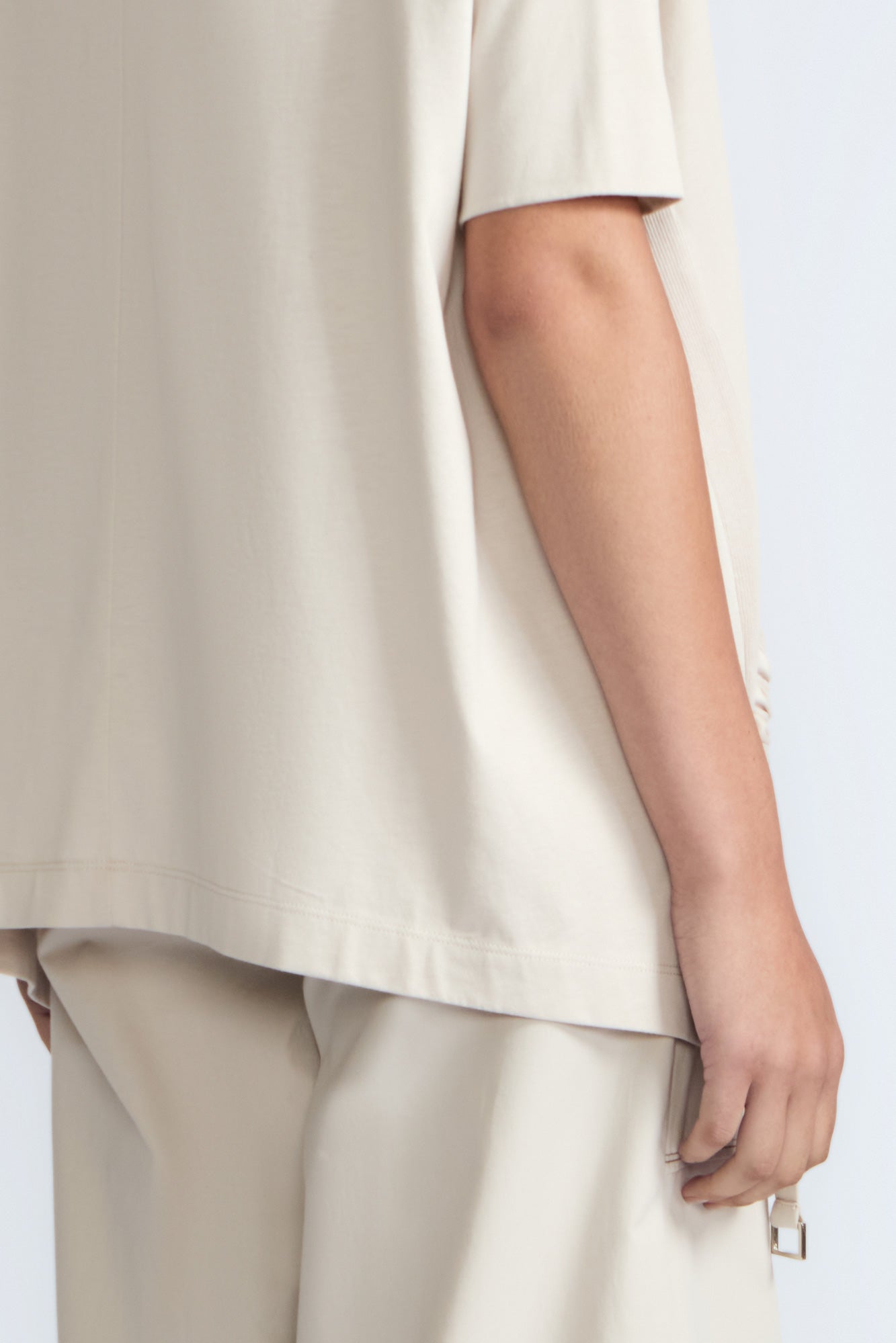 Amaya Asymmetric Cotton Top | Pristine