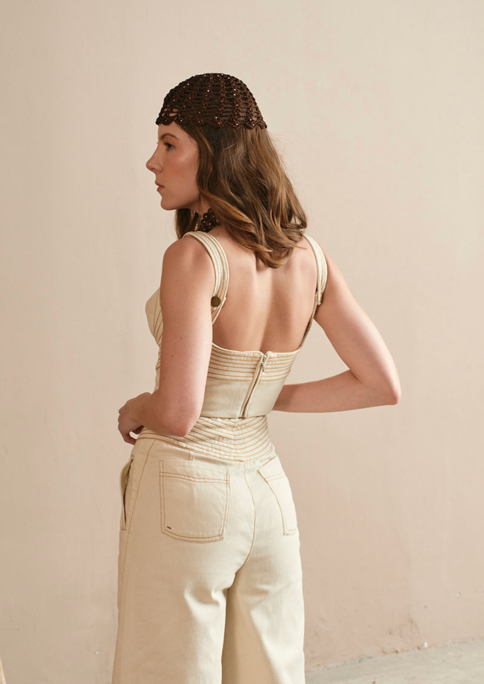 ANDALUZ TOP · Ivory
