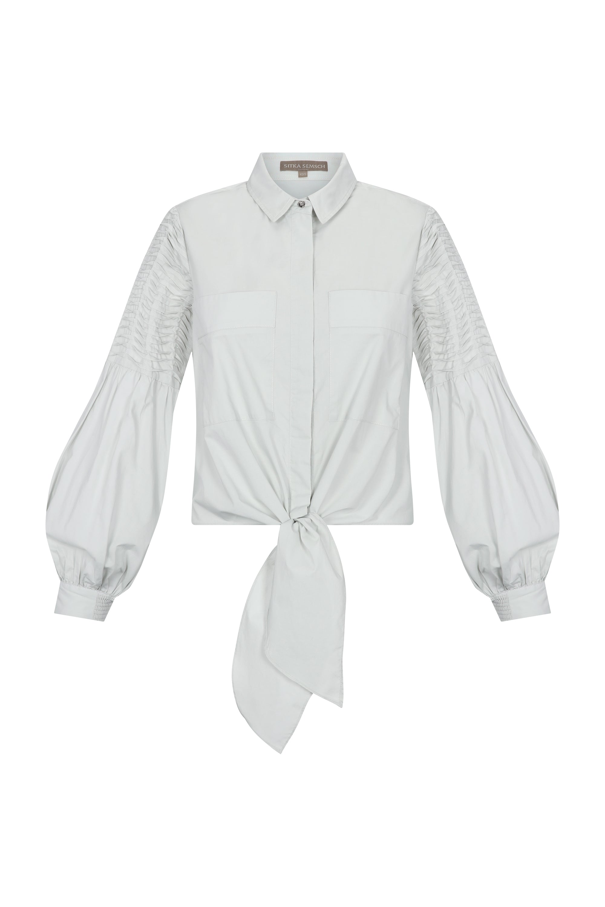 Ansley Blouse | Silver