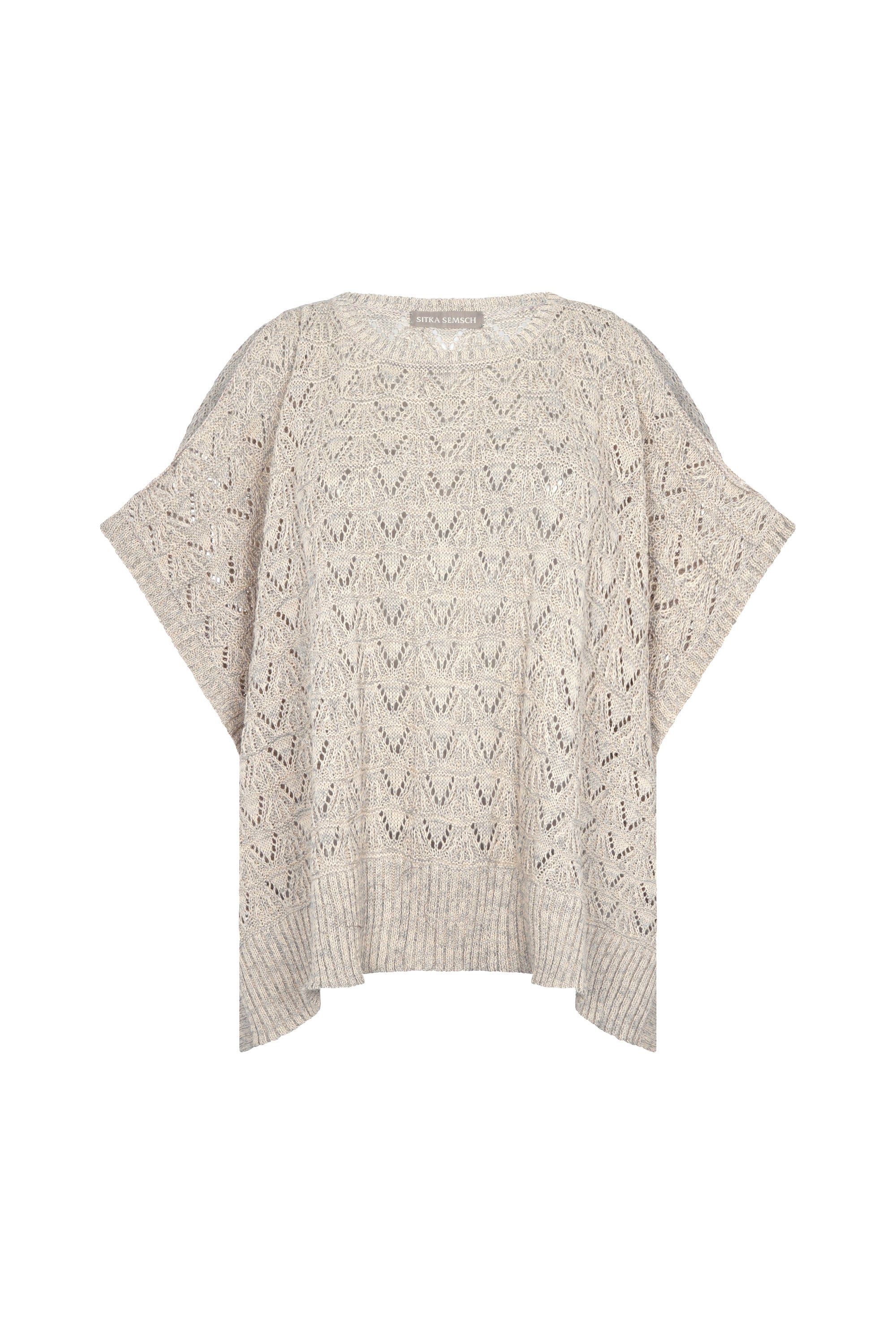 Baylee Poncho | Camel Melange