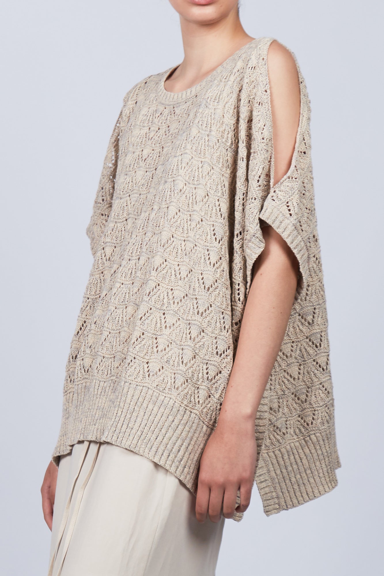 Baylee Poncho | Camel Melange