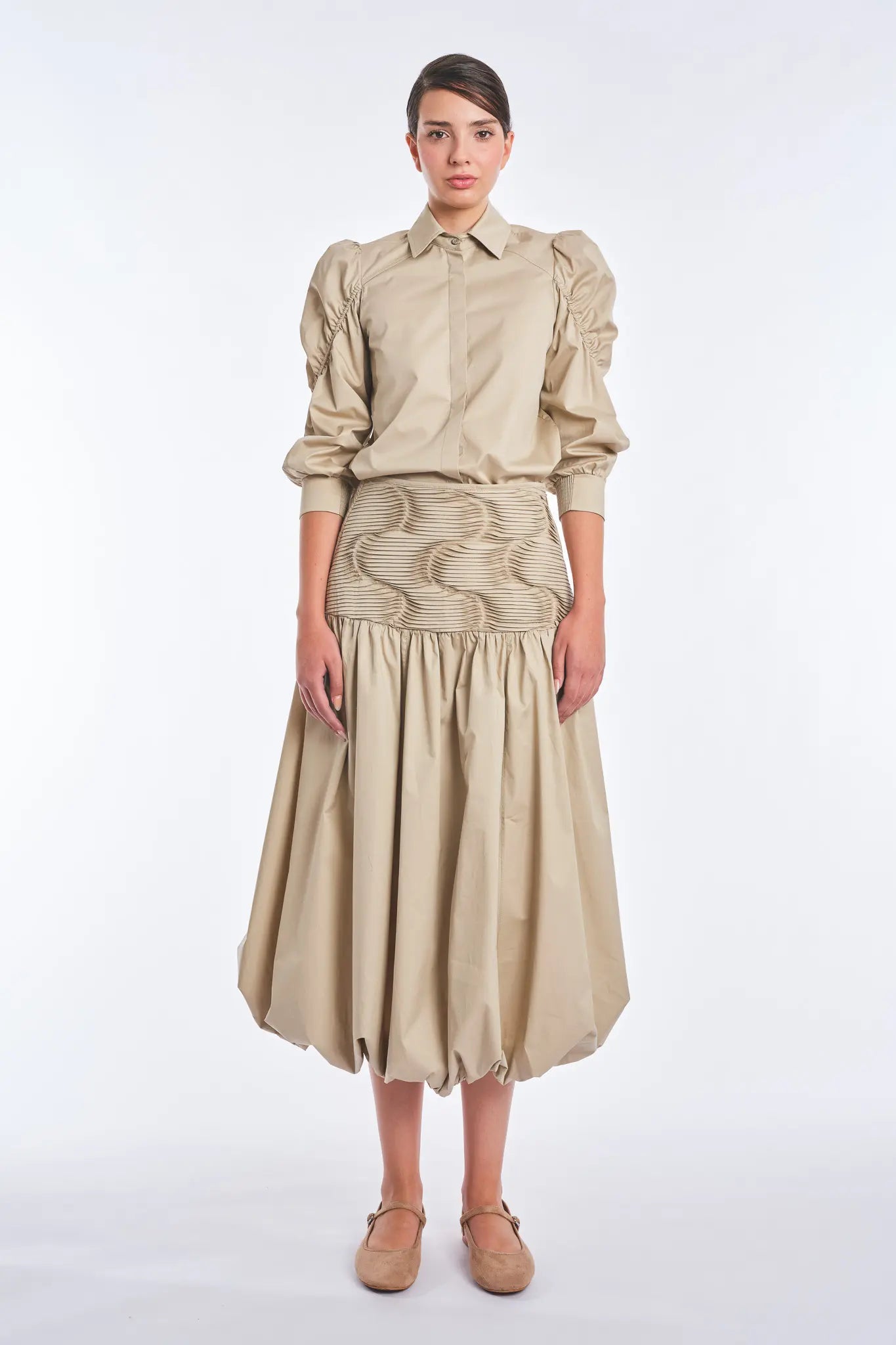 Bimba Cotton Puff Sleeve Blouse | Pristine