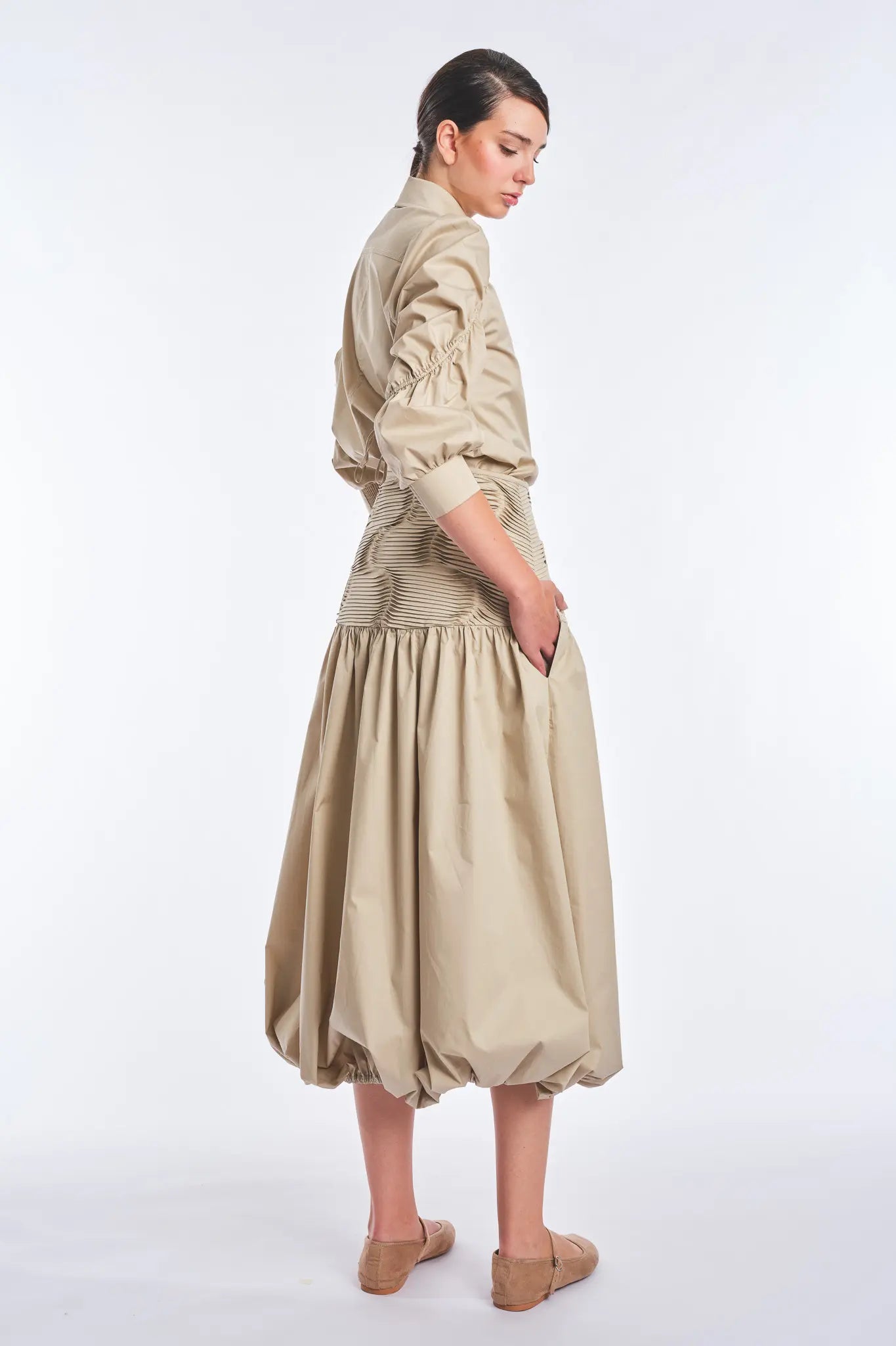 Bimba Cotton Puff Sleeve Blouse | Pristine