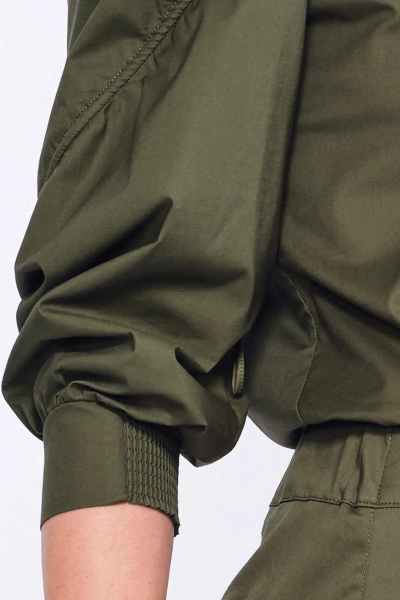 Bimba Puff Sleeve Blouse | Olive