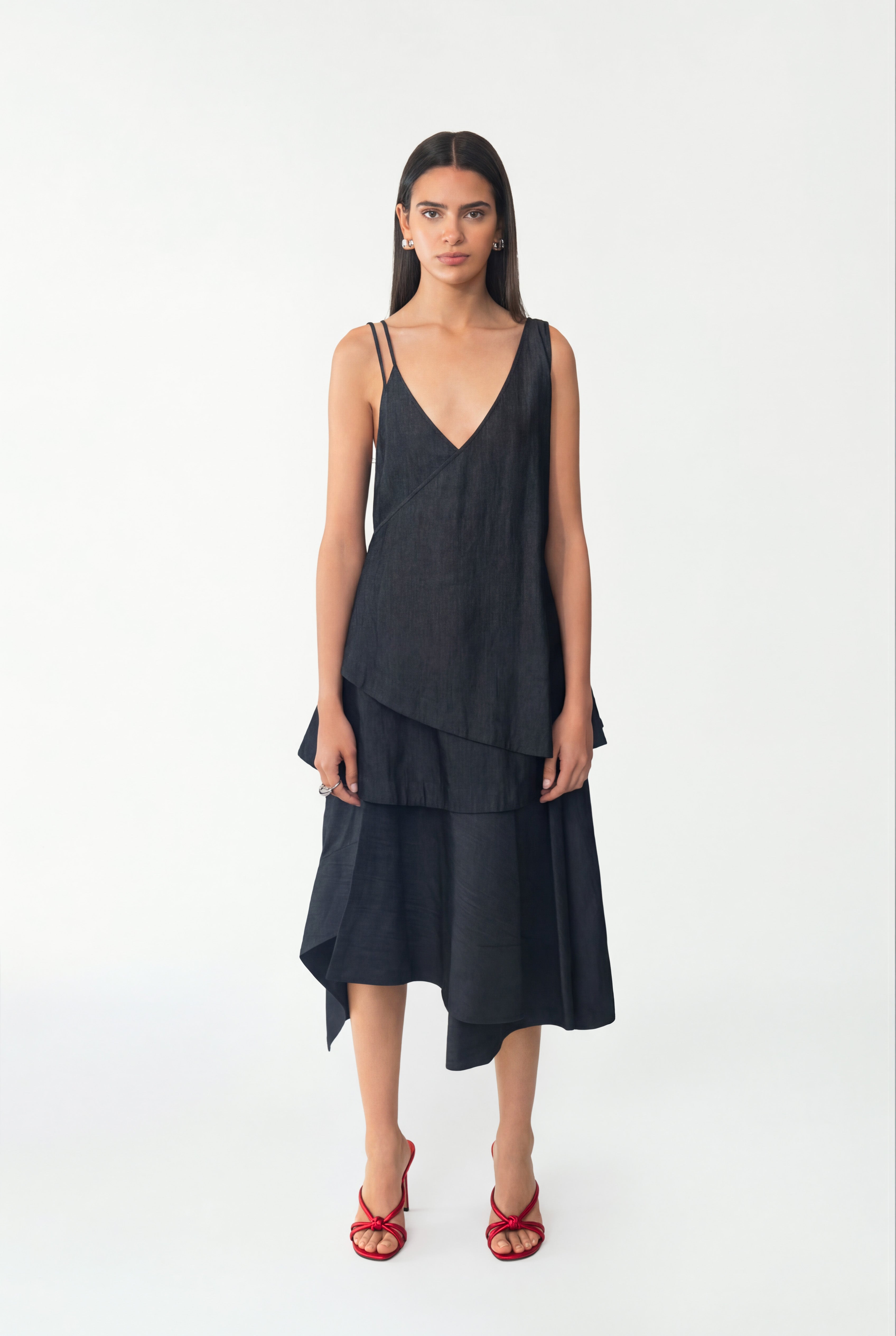 Pelosa Mini Denim Dress