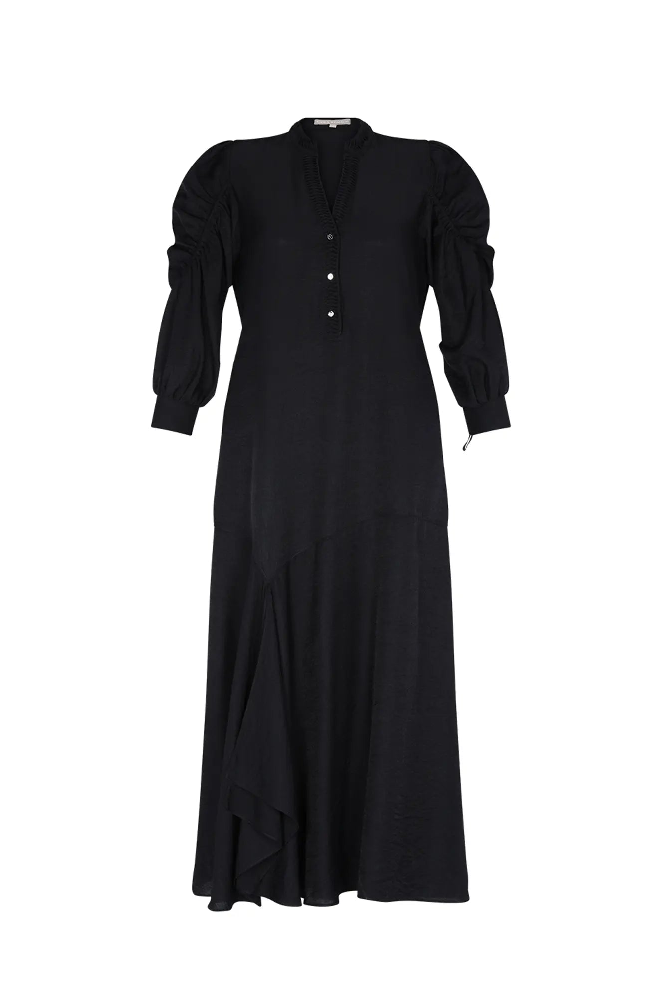 Carlie Asymmetrical Dress | Black