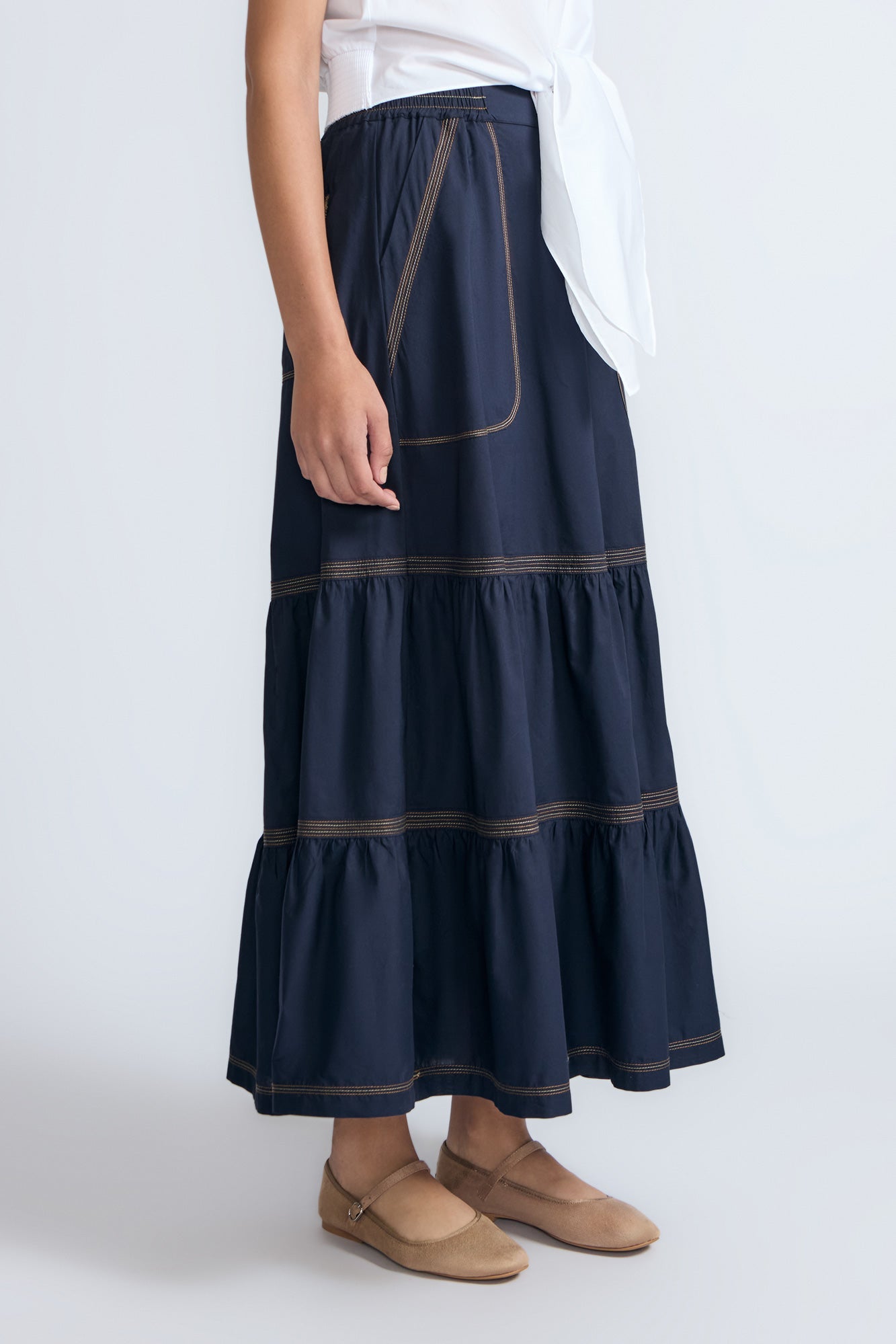 Eden Skirt | Navy