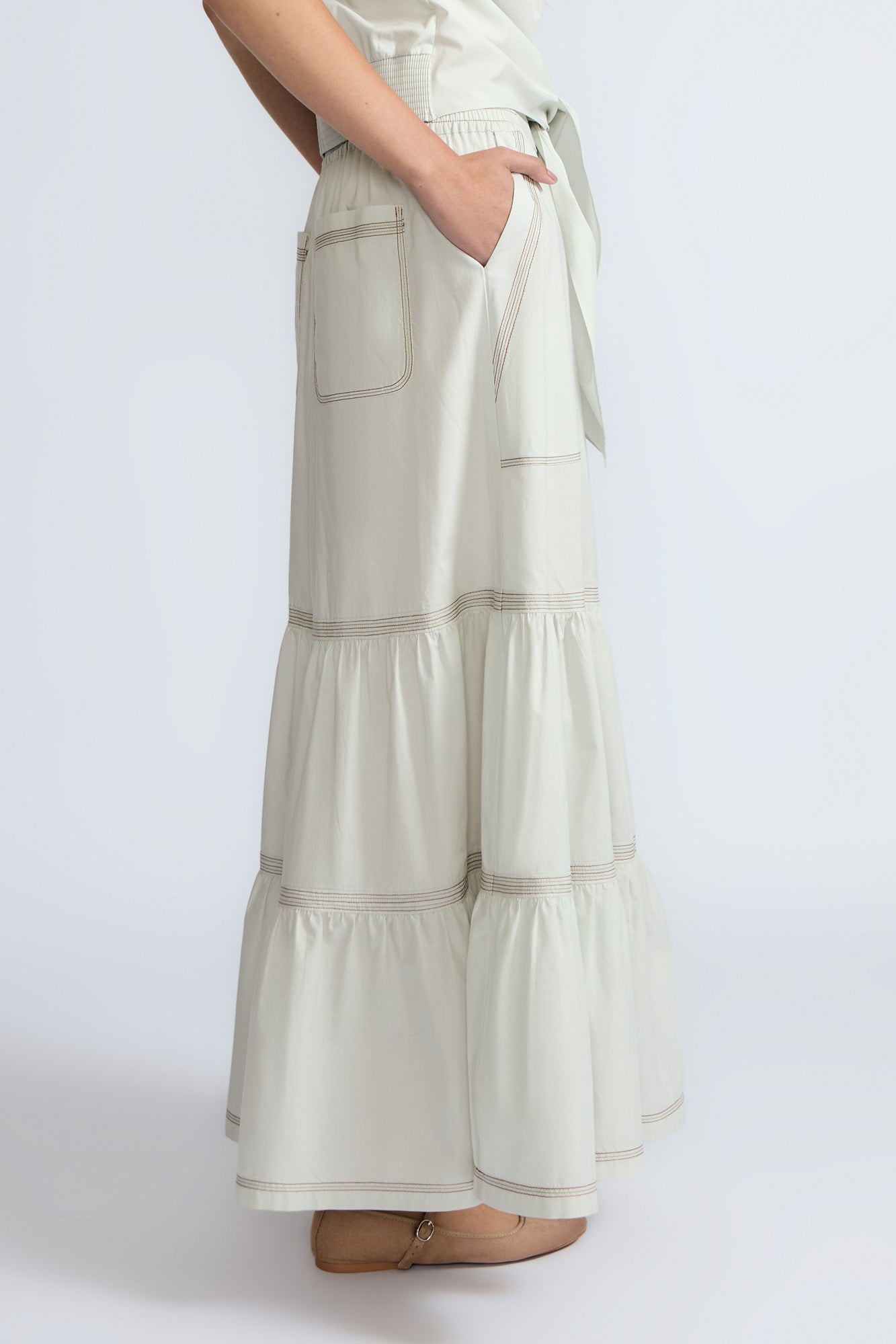 Eden Skirt | Silver