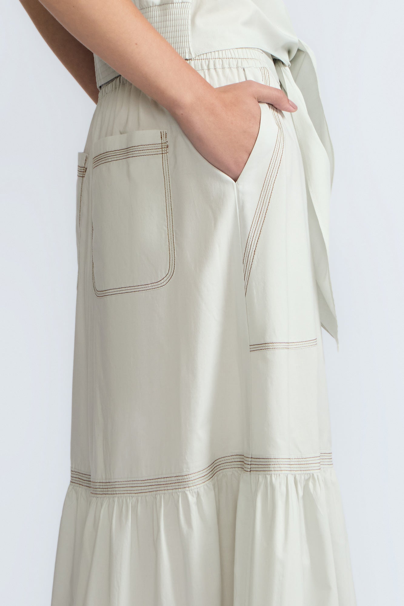 Eden Skirt | Silver