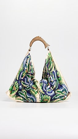 FARM Rio Satin Scarf Medium Bag