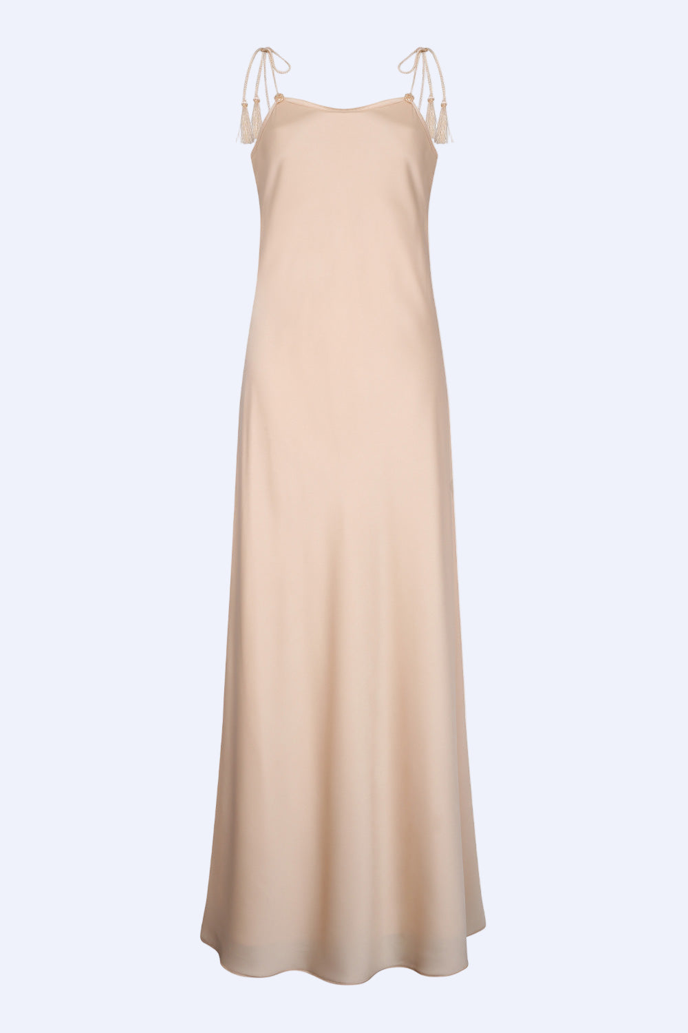 Gema Fluid Woven Strap Dress | Sand