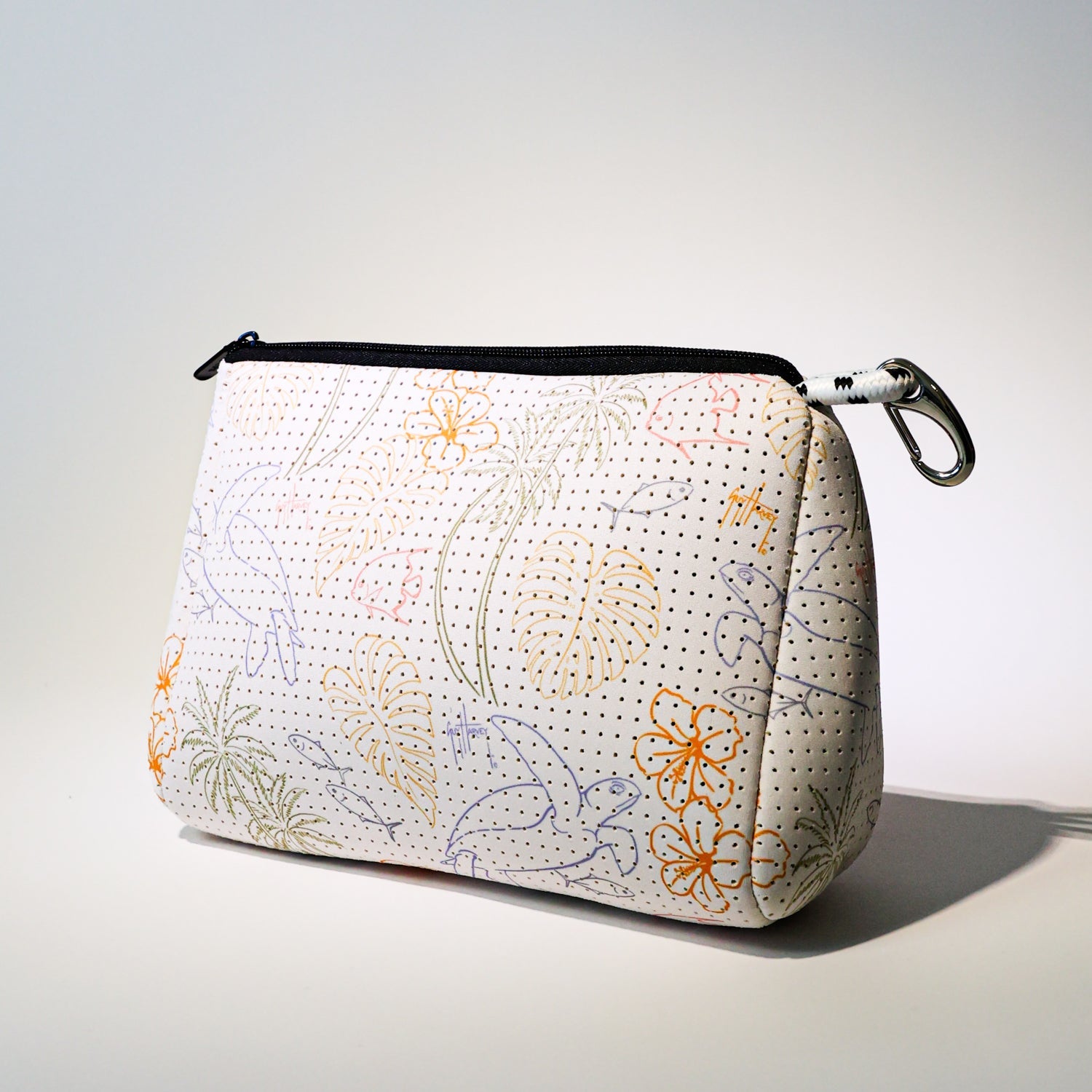 GUY HARVEY X POPUPS BRAND ESSENTIAL POUCH TROPICAL TURTLE