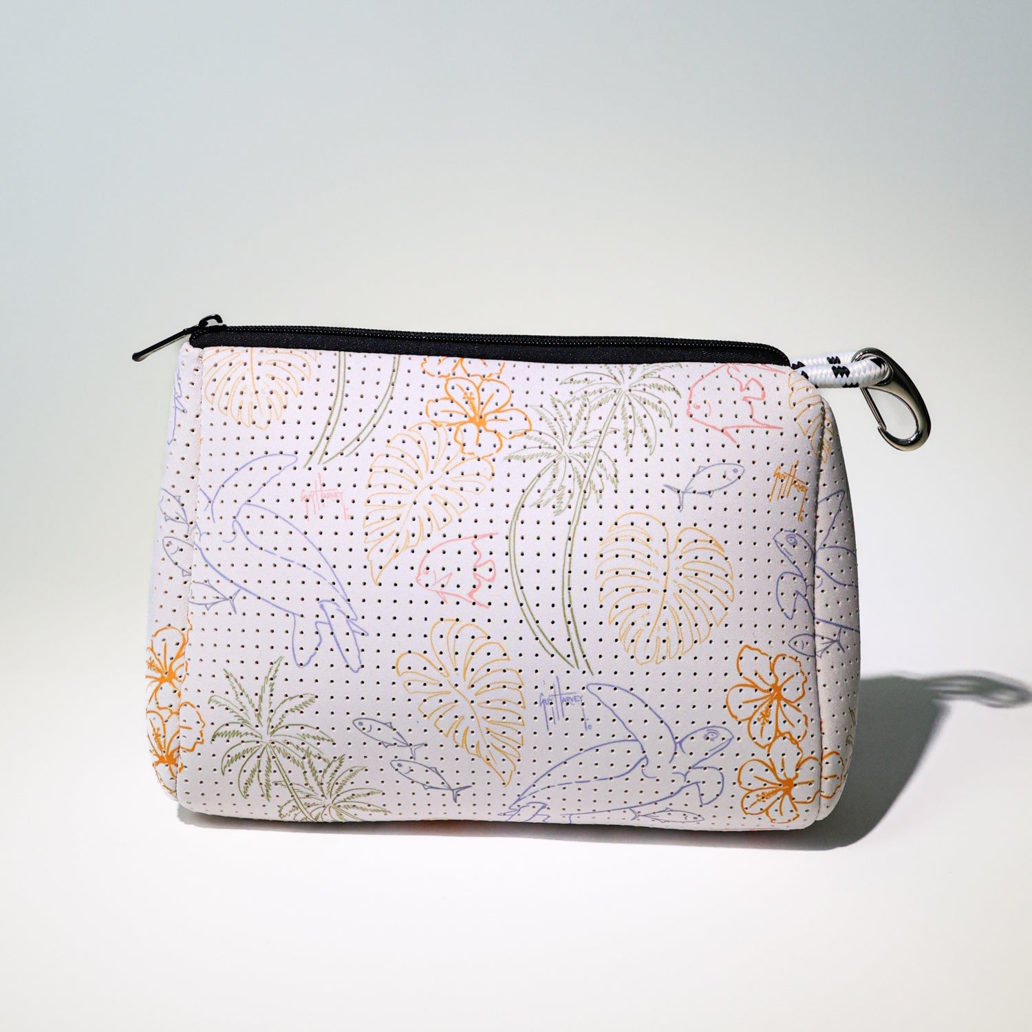 GUY HARVEY X POPUPS BRAND ESSENTIAL POUCH TROPICAL TURTLE