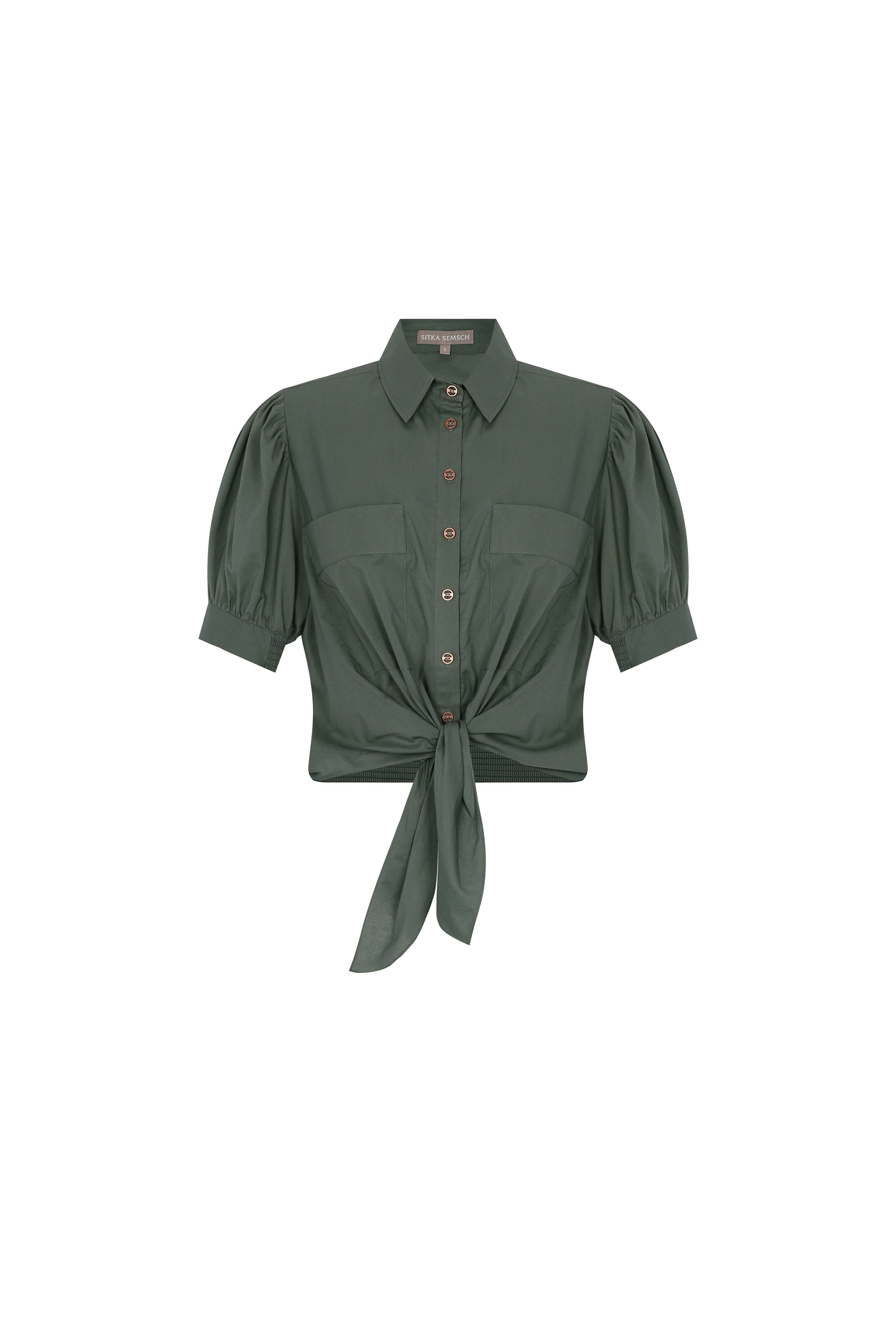 Josie Blouse | Military Green