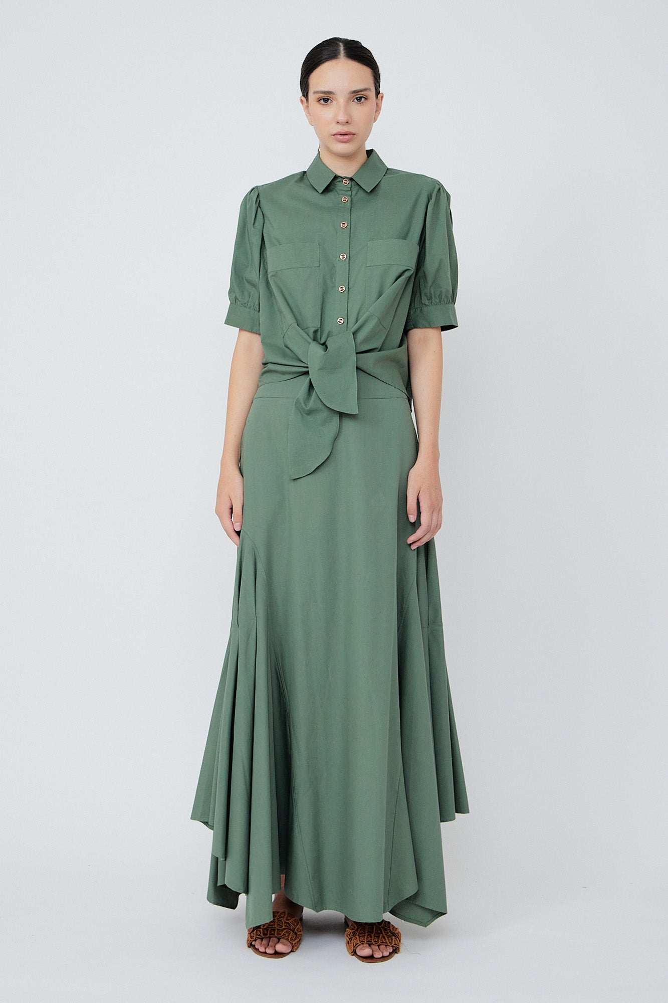 Josie Blouse | Military Green
