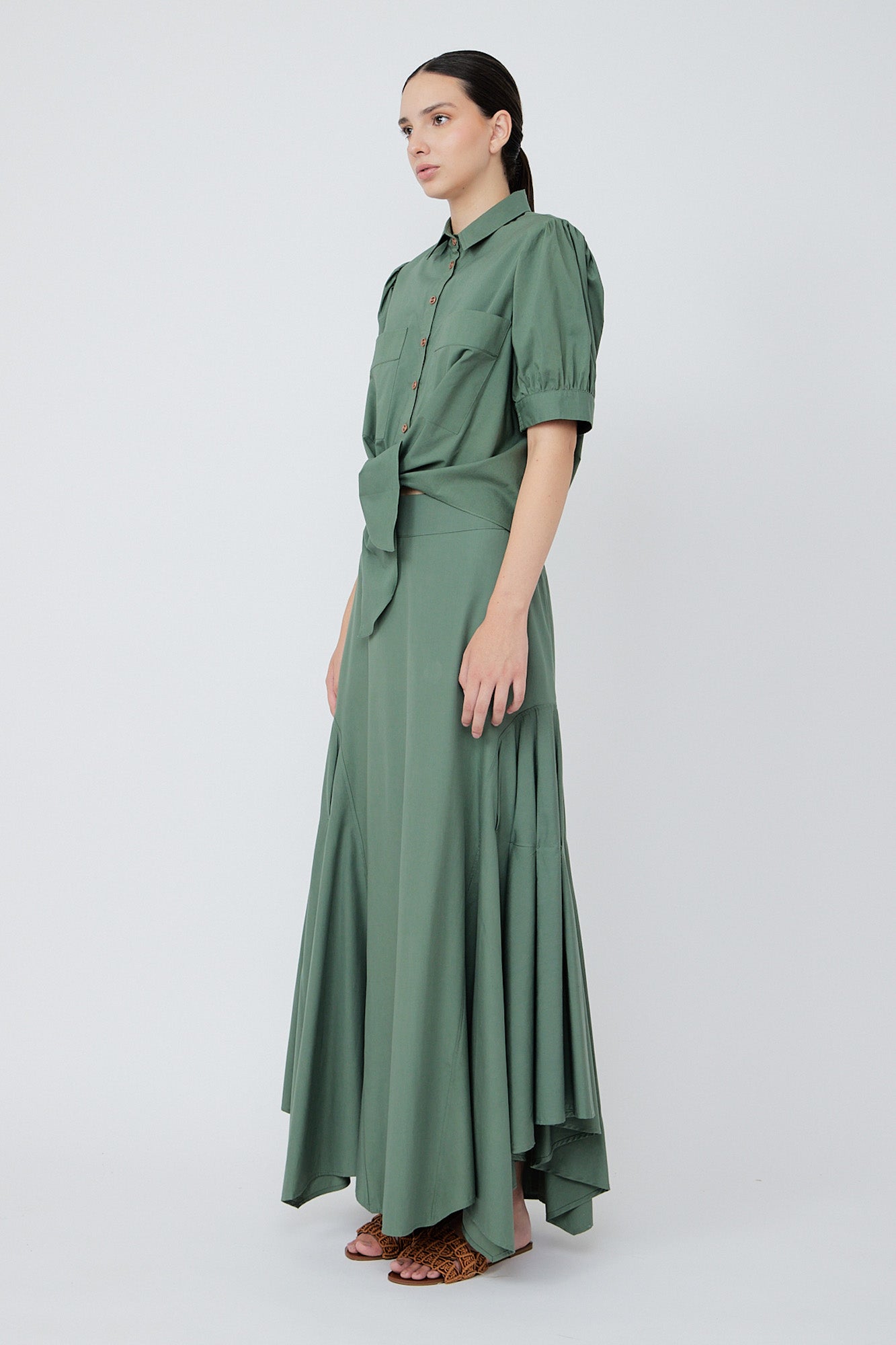 Josie Blouse | Military Green