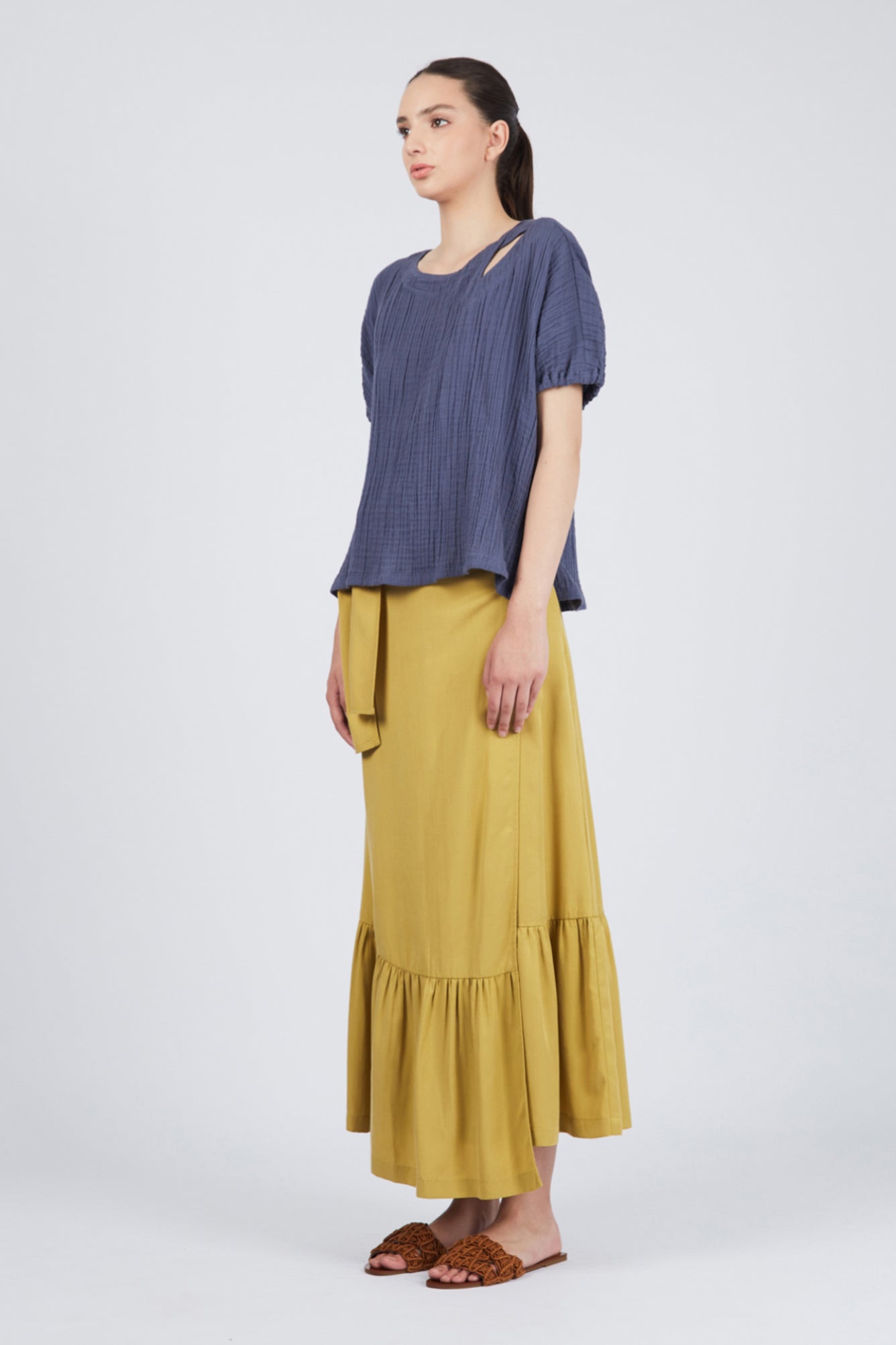 Kira blouse | Steel