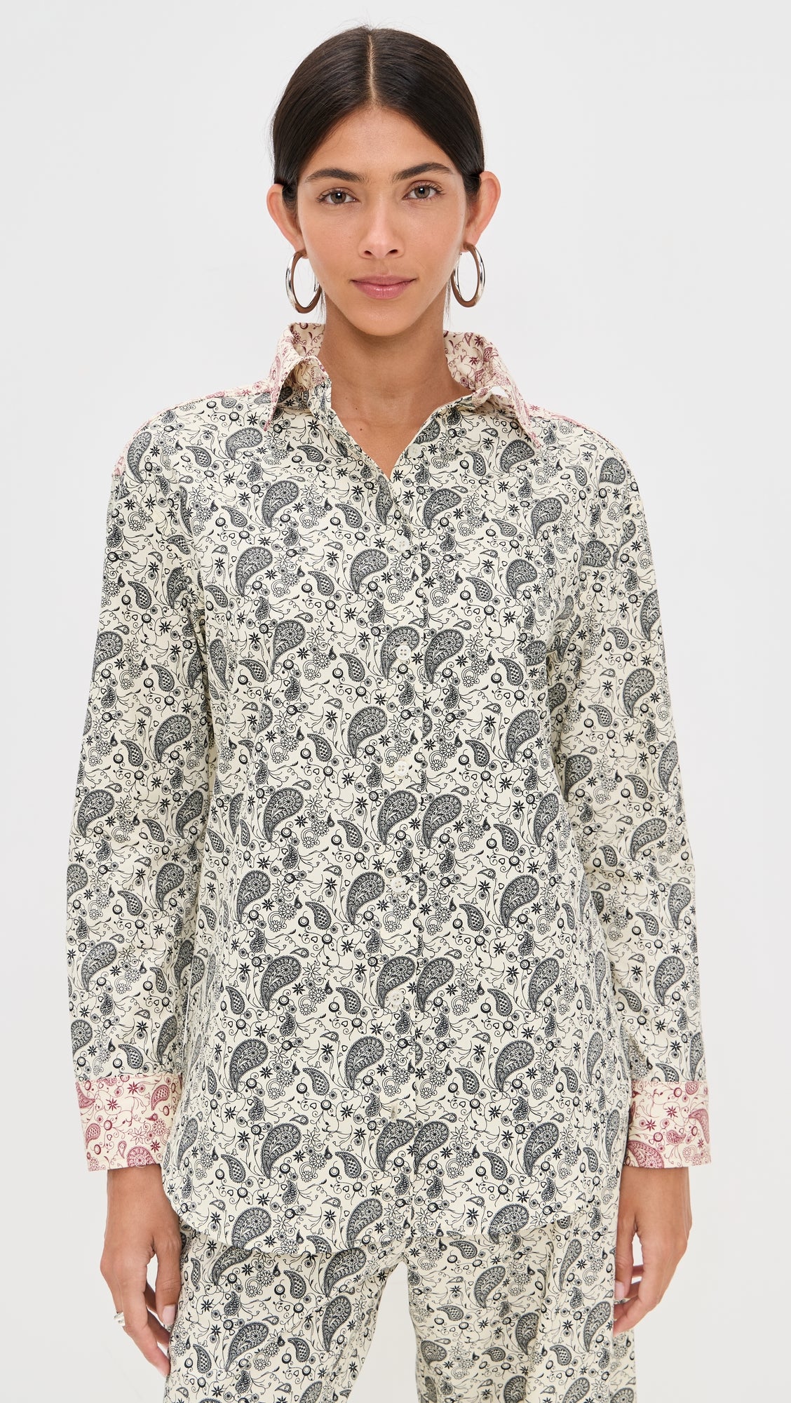 Le Bop Cecilia Paisley Button Down