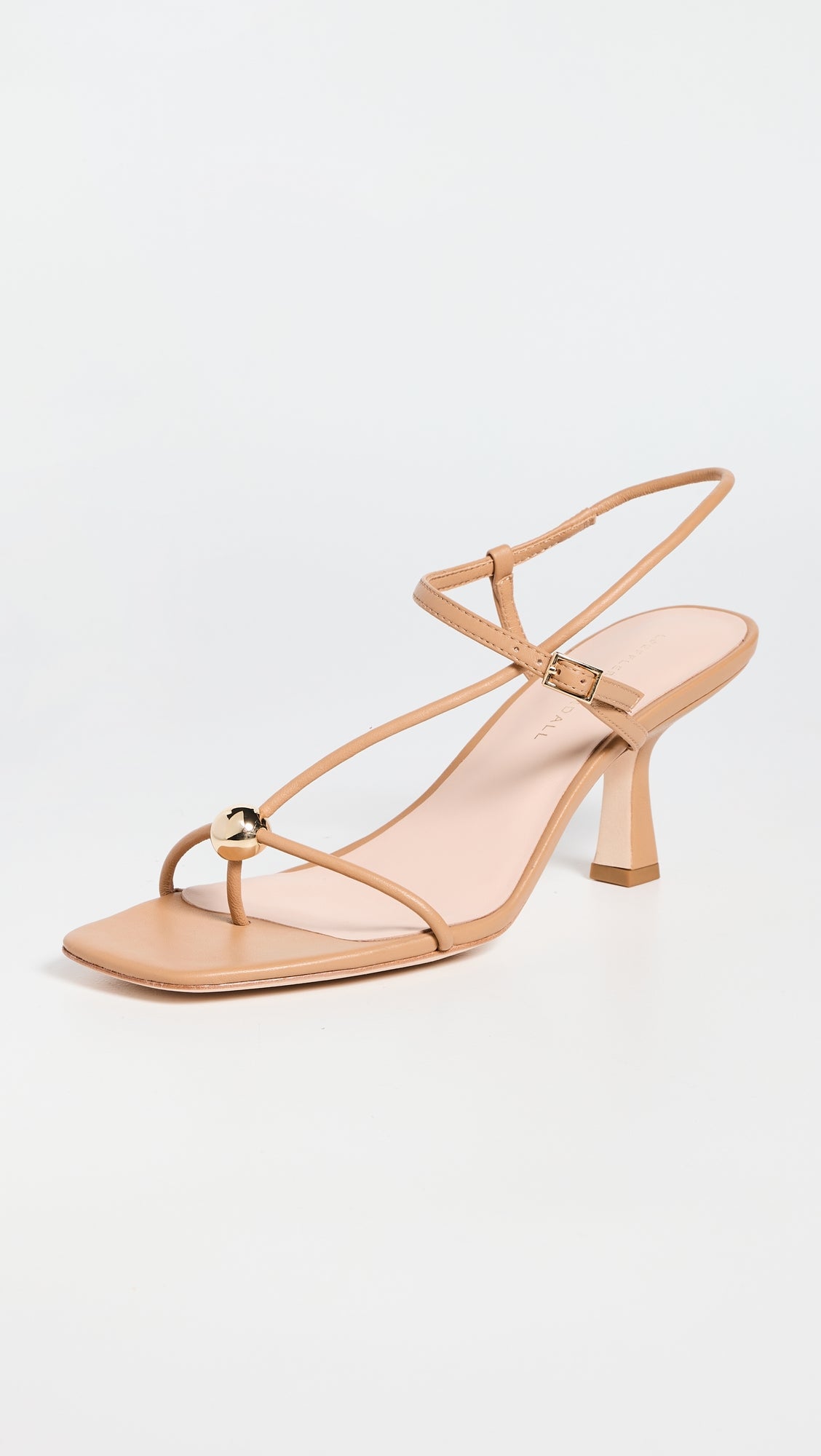 Loeffler Randall Triana Strappy Mid Heel Sandals with Ball