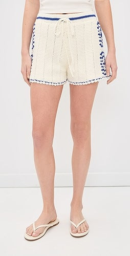 MINKPINK Avalon Crochet Shorts