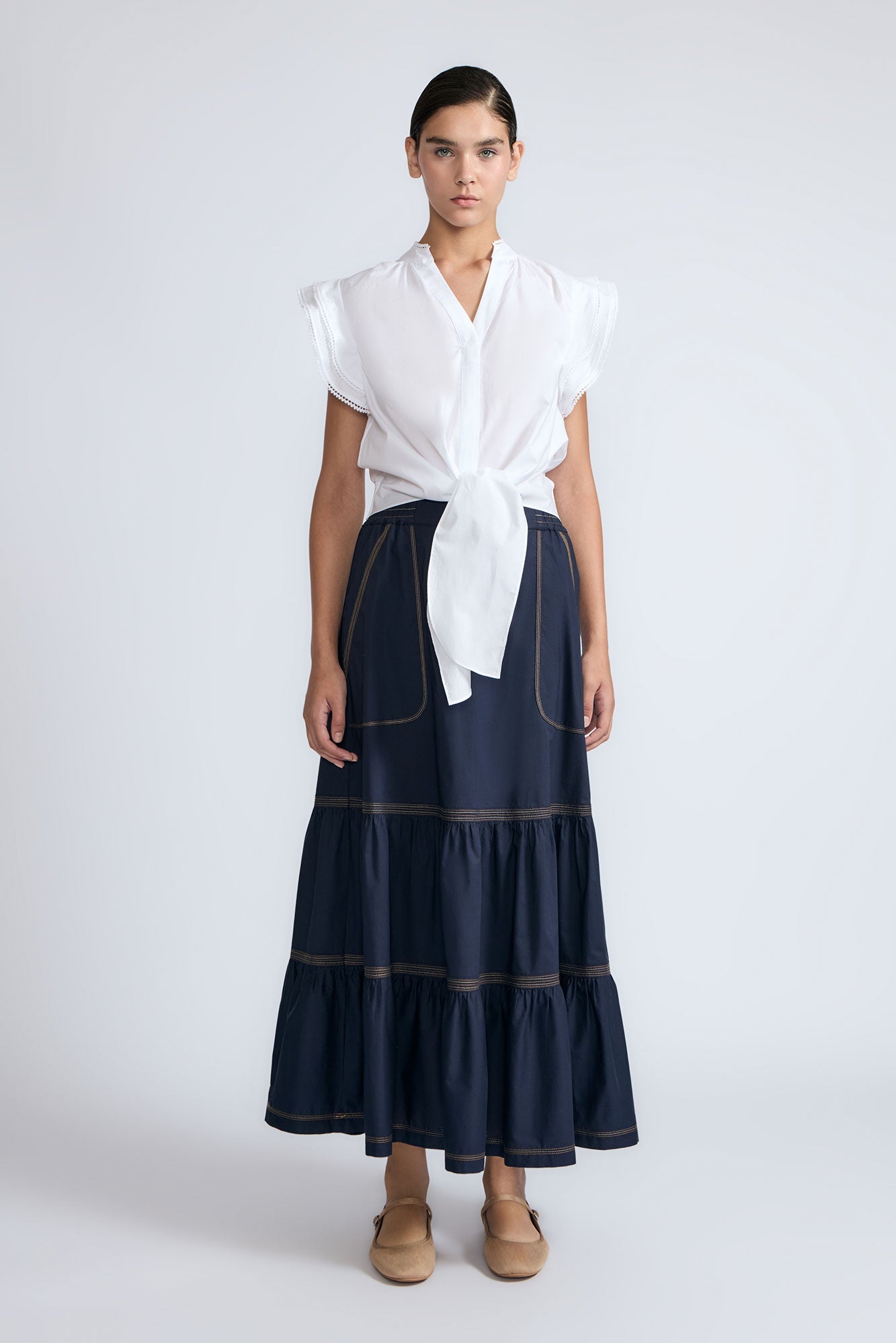Oriana blouse | White