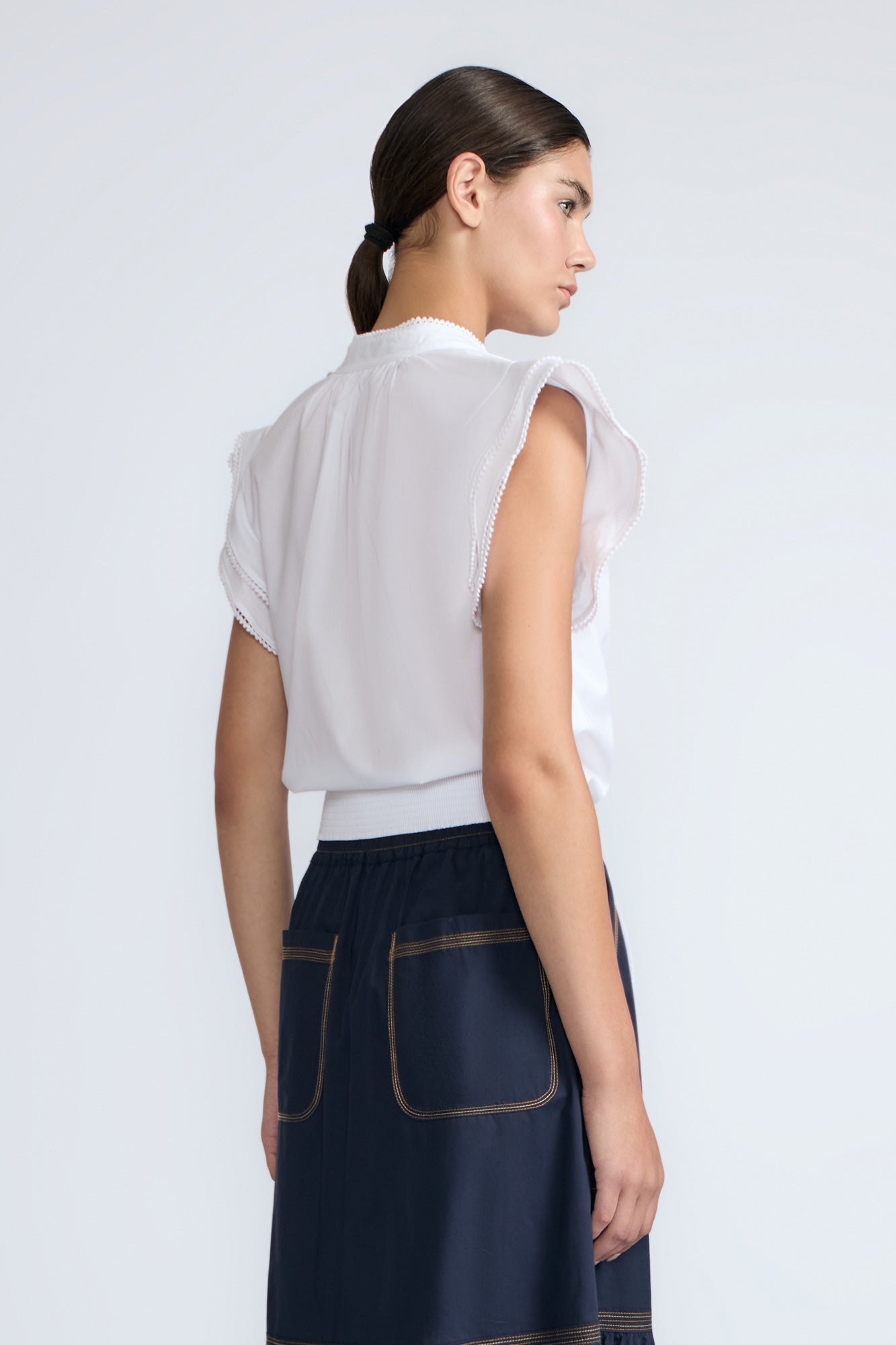 Oriana blouse | White