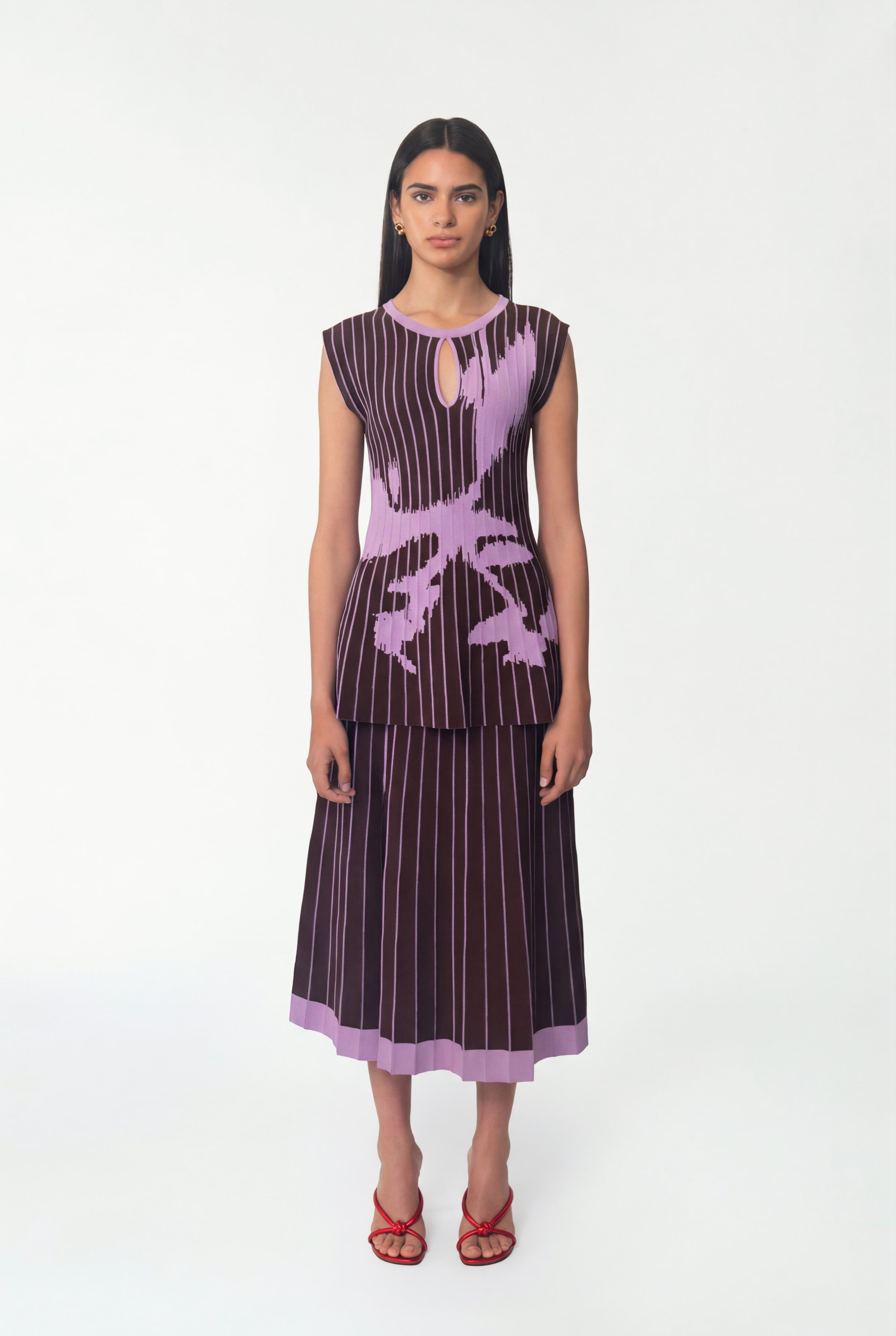 Paraiso Knit Top Lilac