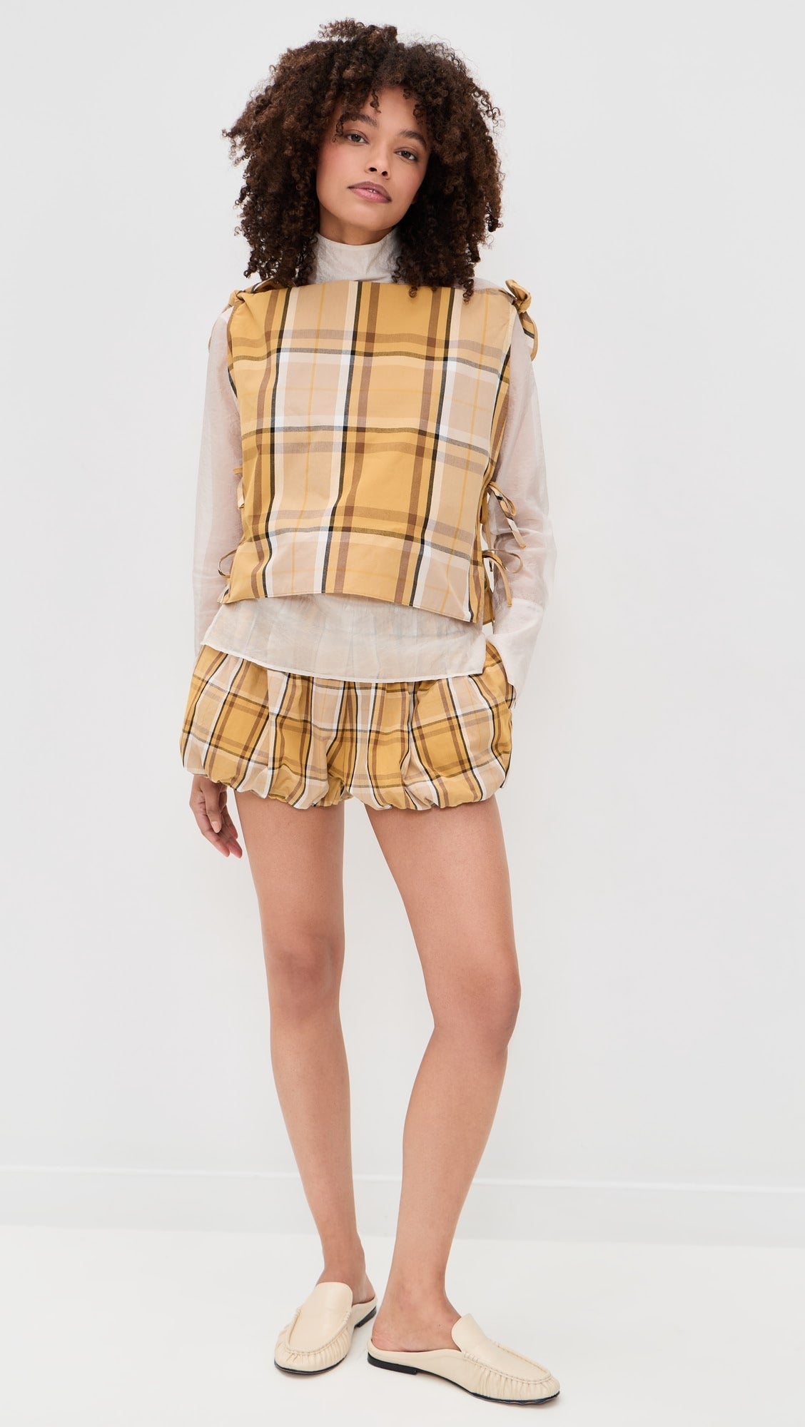 Sea Copeland Plaid Shorts