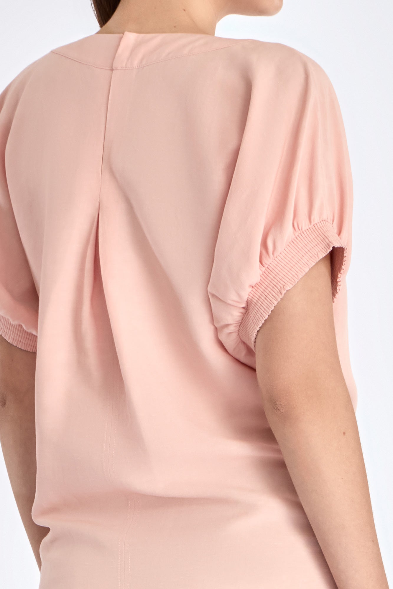 Shelby Tie-Hem Blouse | Rose