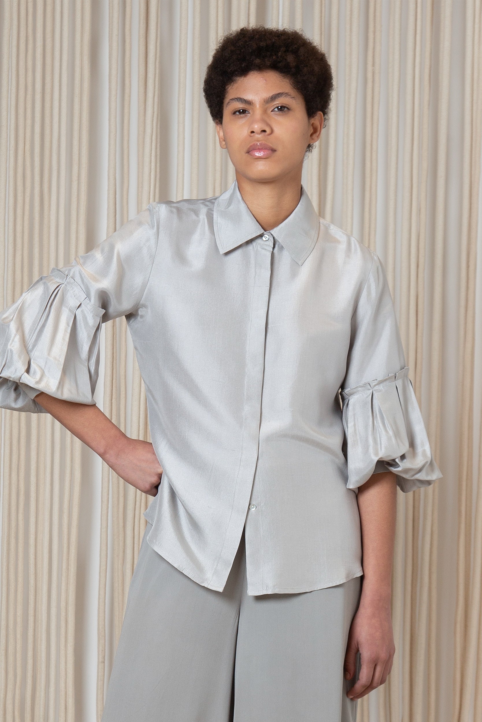 Sierra Blouse | Silver