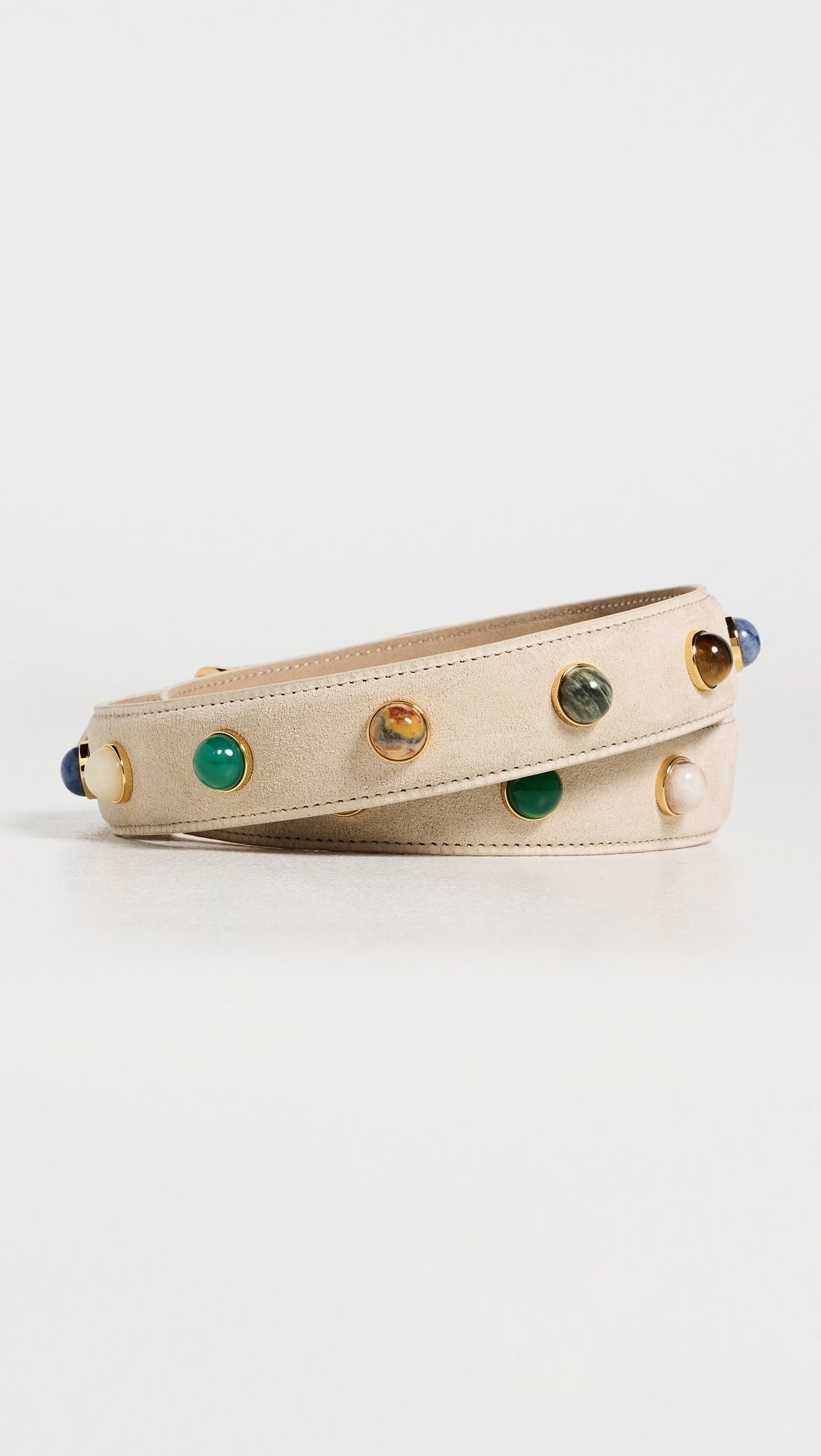 Veronica Beard Stone Embellished Arch Belt