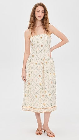 WAYF Juliet Midi Dress