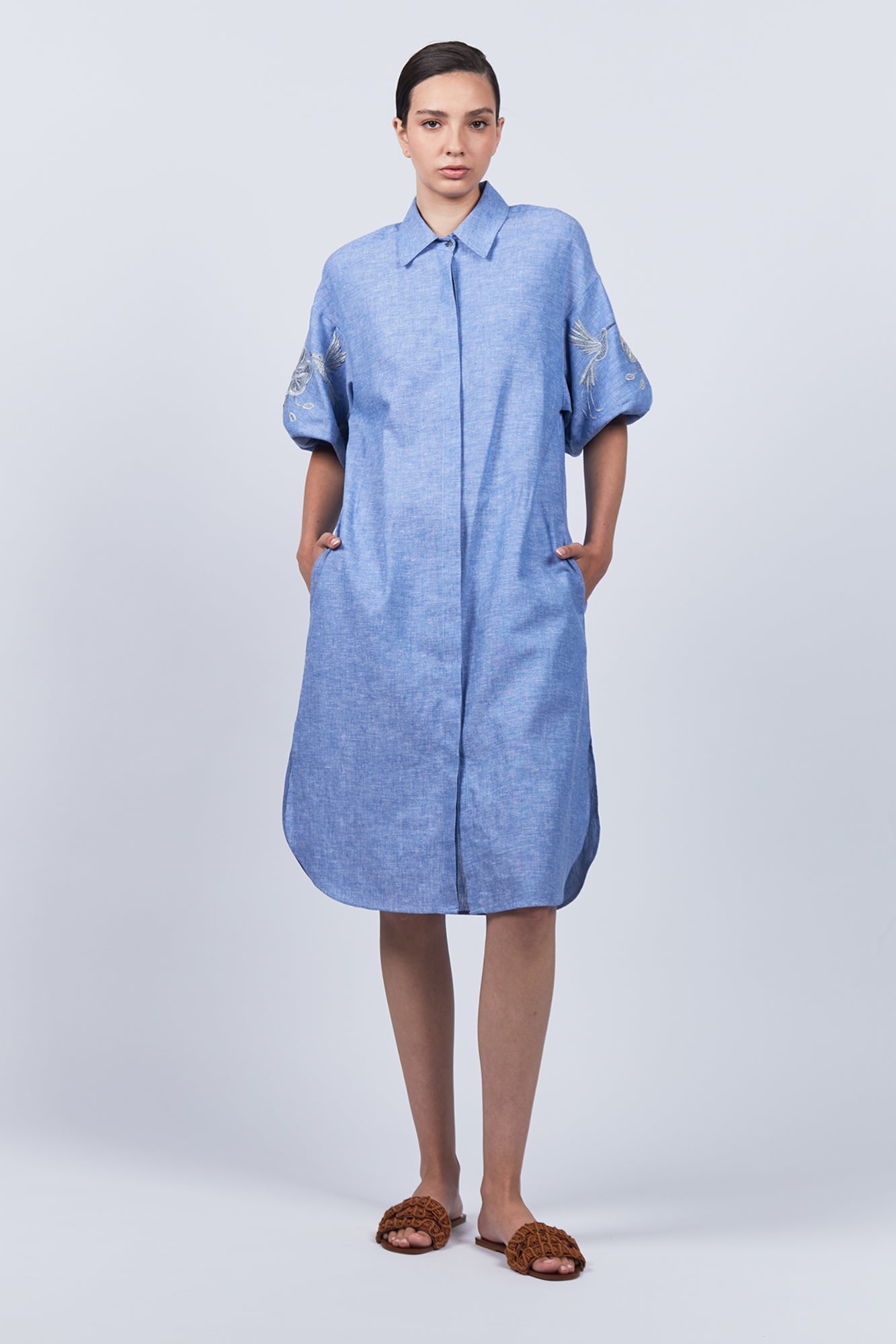 Winnie Blouse | Sky Blue